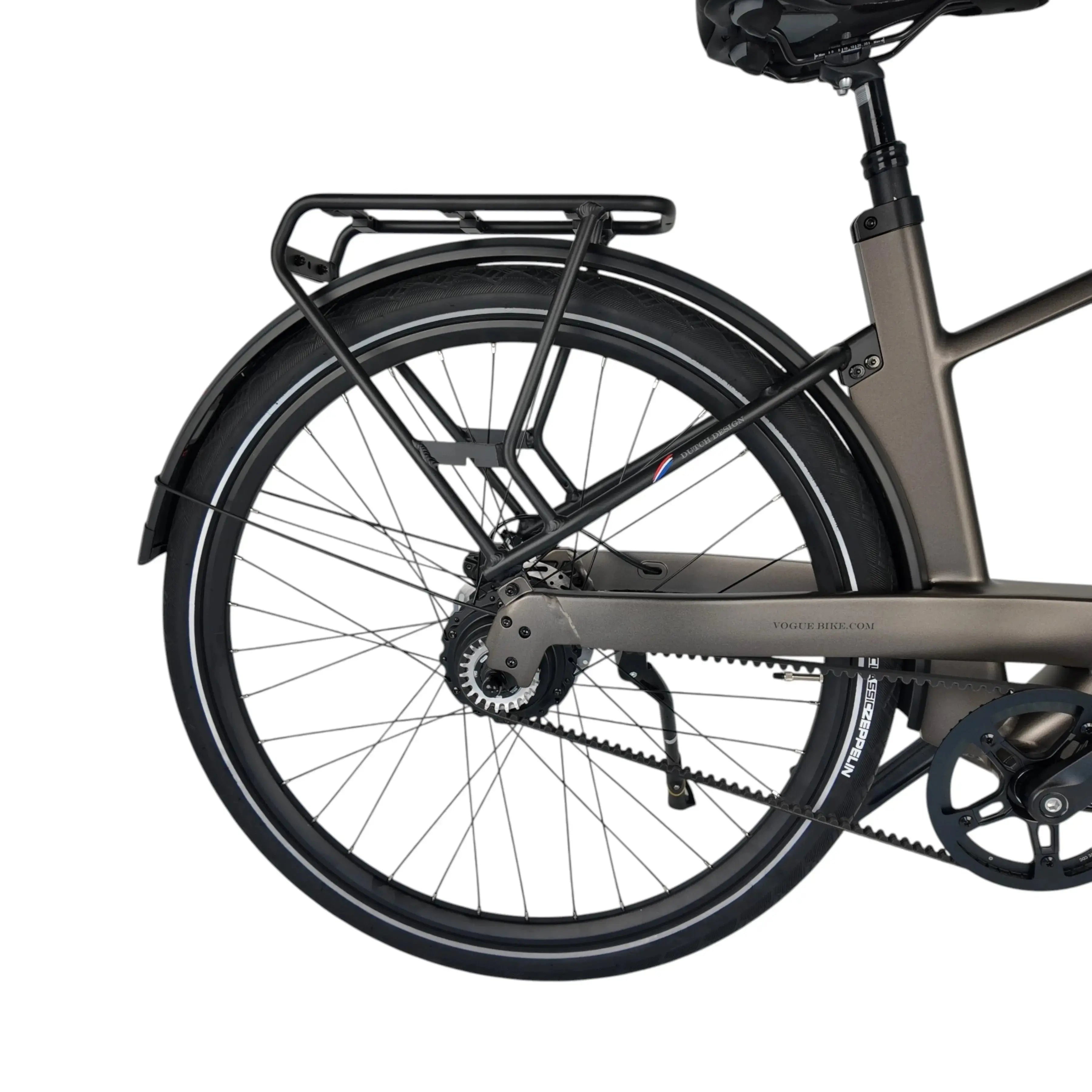Vogue Nova Man Elektrische Fiets - Mat Bruin - 50cm - AE-trading