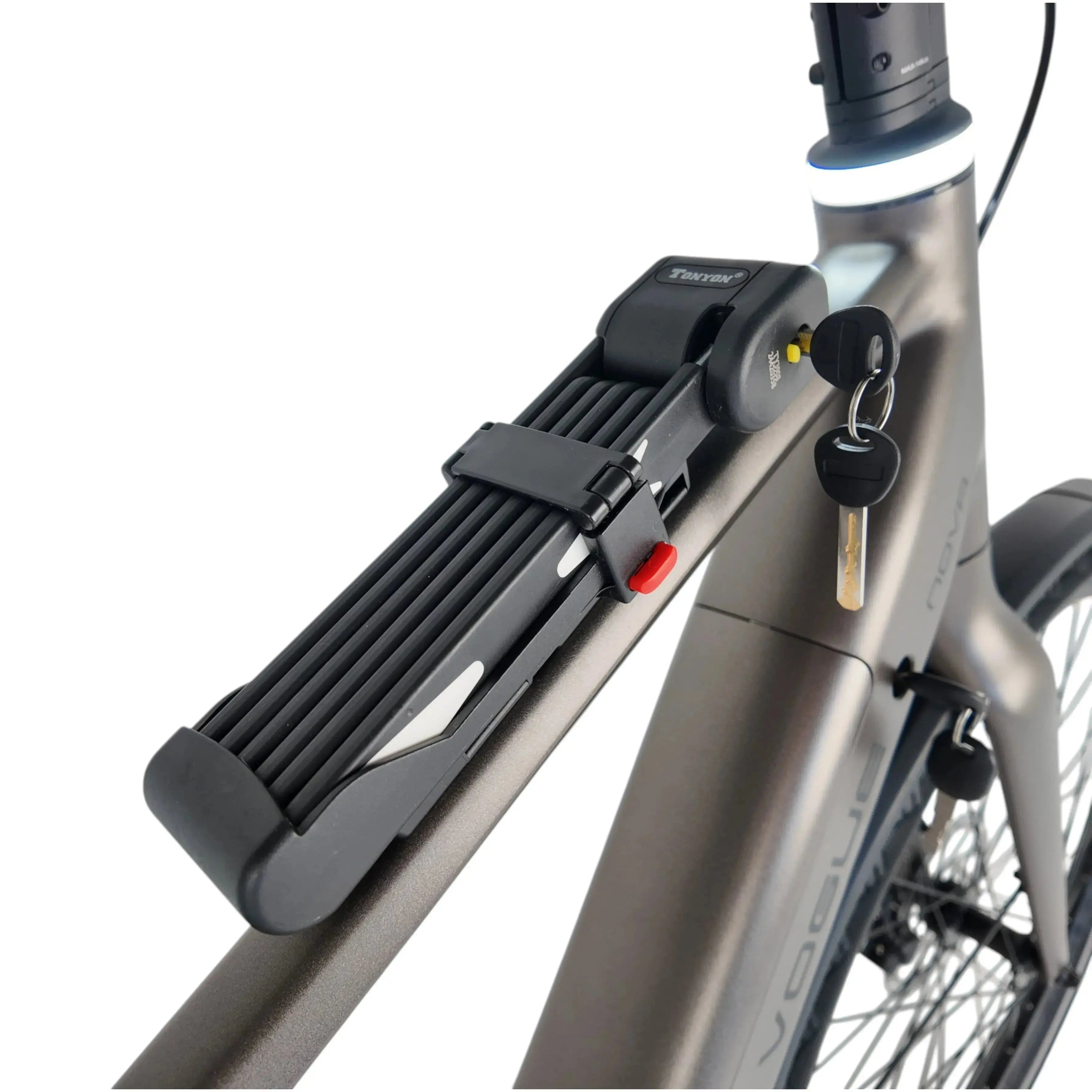 Vogue Nova Man Elektrische Fiets - Mat Bruin - 50cm - AE-trading