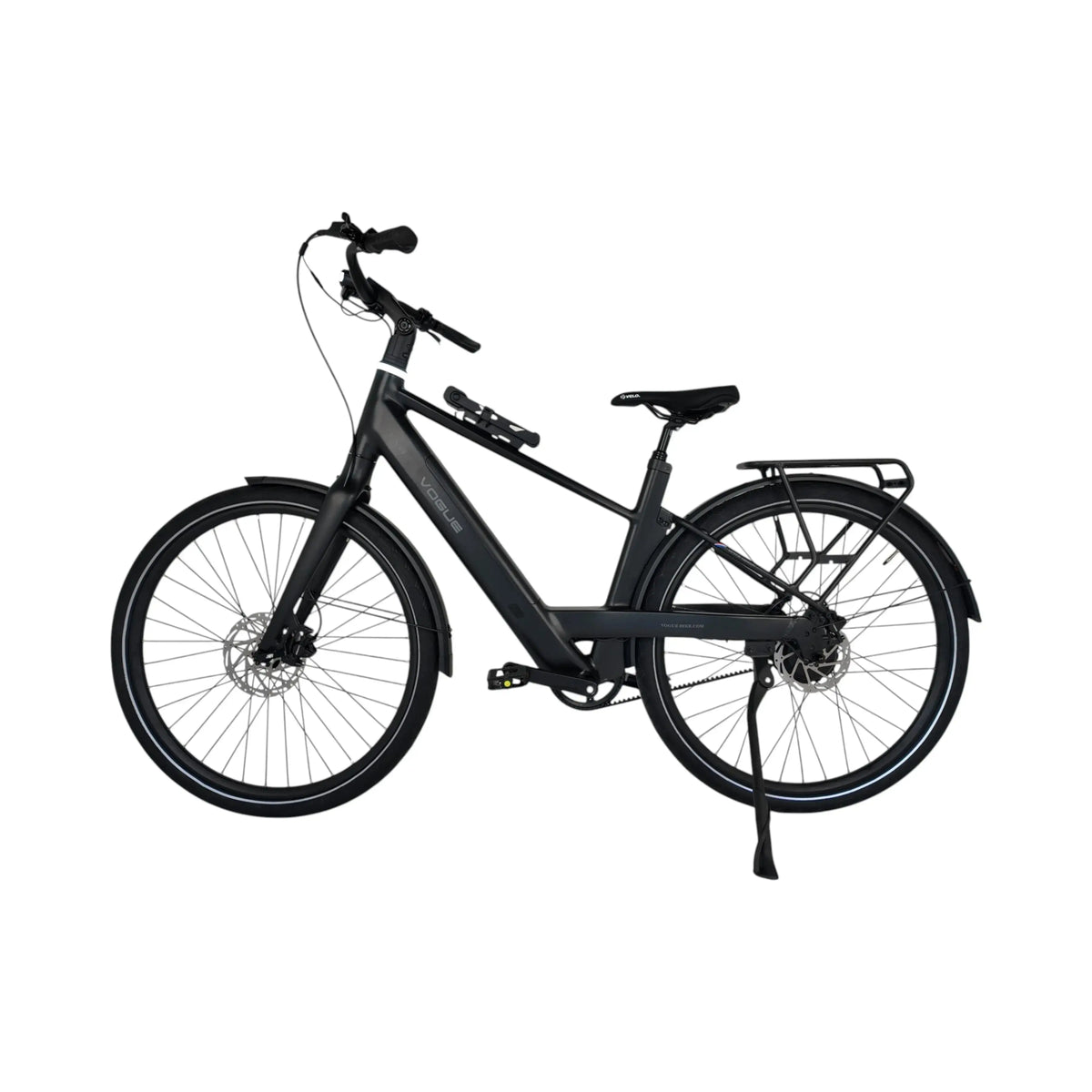 Vogue Nova Man Elektrische Fiets - Mat Zwart - 50cm - AE-trading