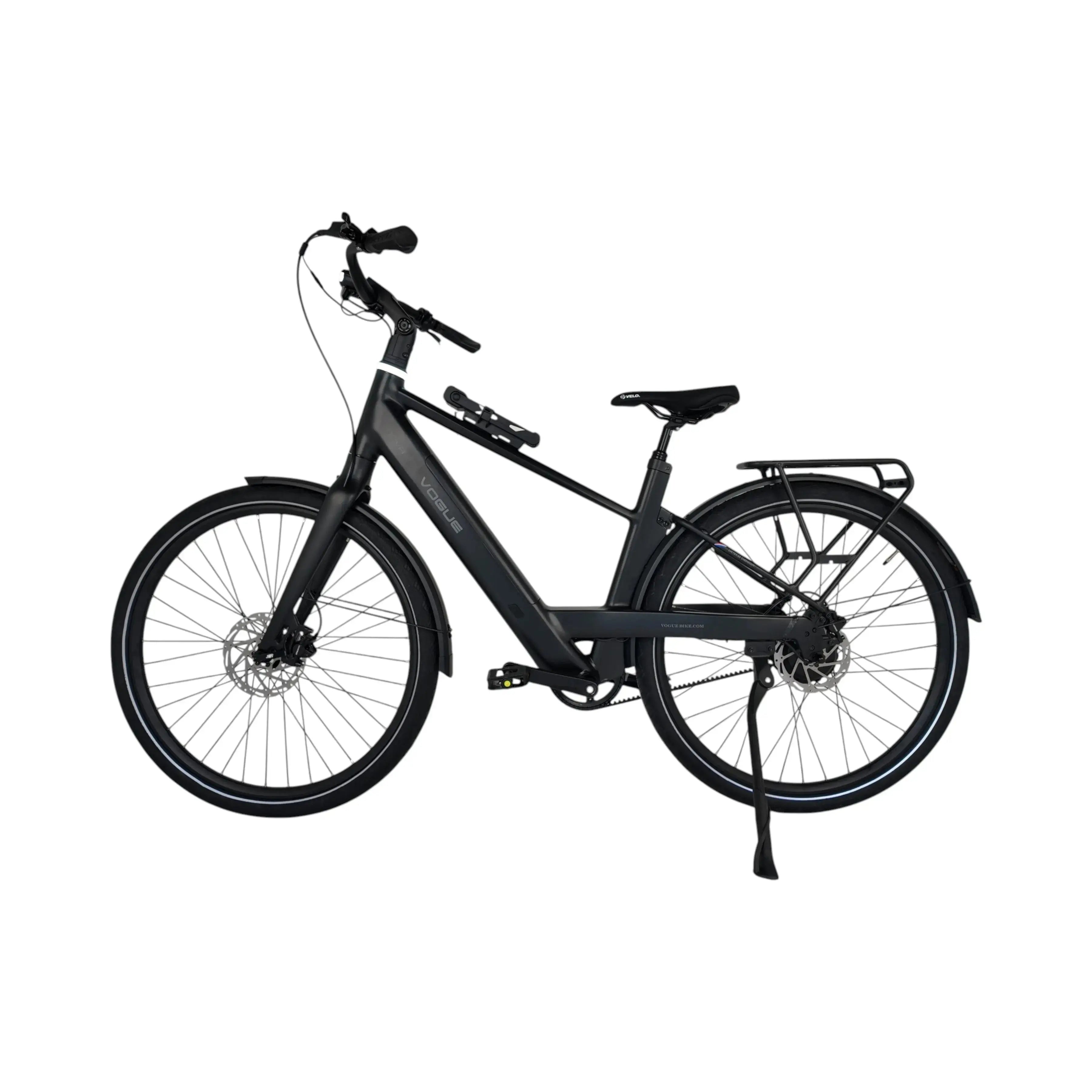 Vogue Nova Man Elektrische Fiets - Mat Zwart - 50cm - AE-trading