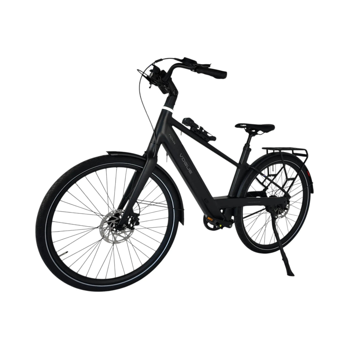 Vogue Nova Man Elektrische Fiets - Mat Zwart - 50cm - AE-trading