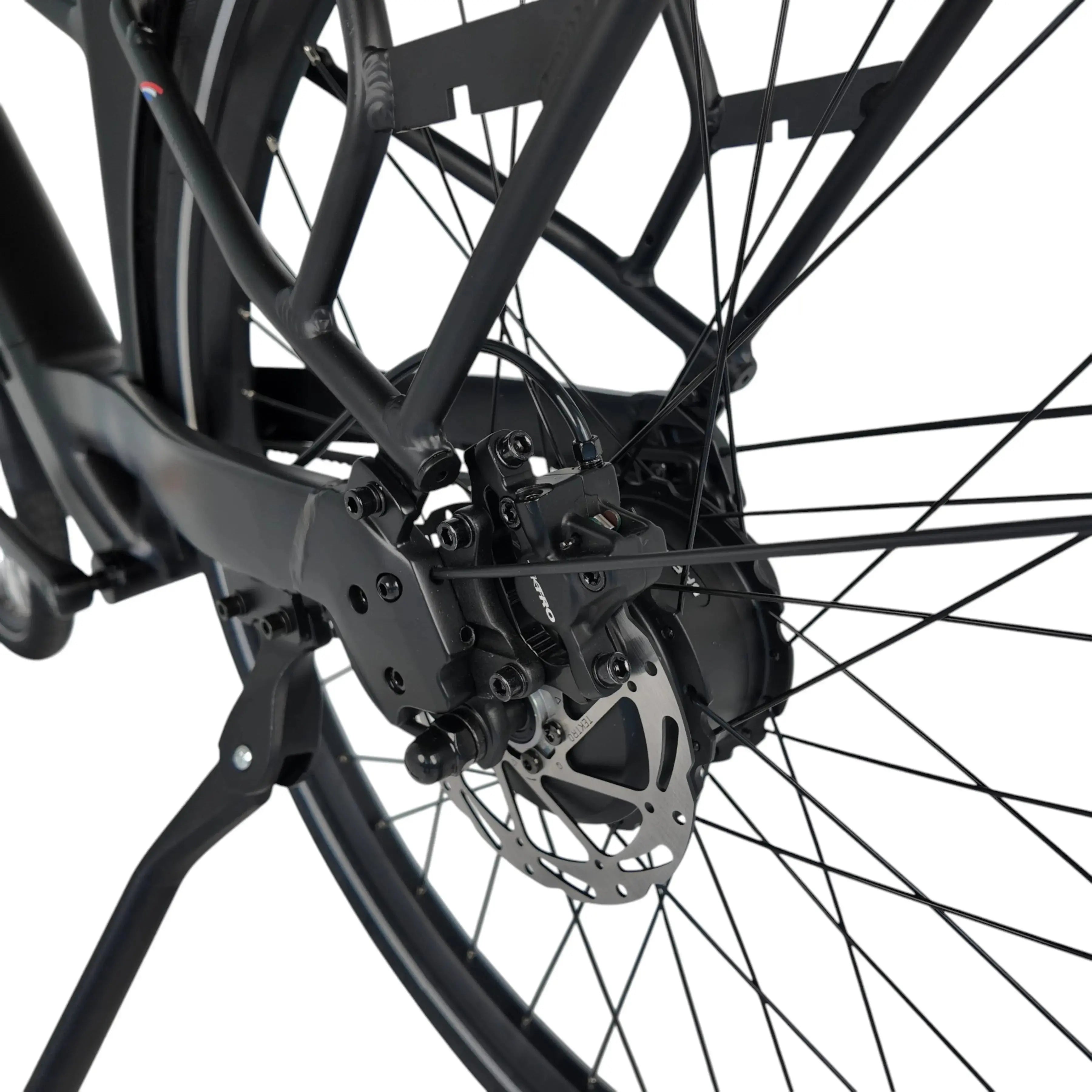 Vogue Nova Man Elektrische Fiets - Mat Zwart - 50cm - AE-trading