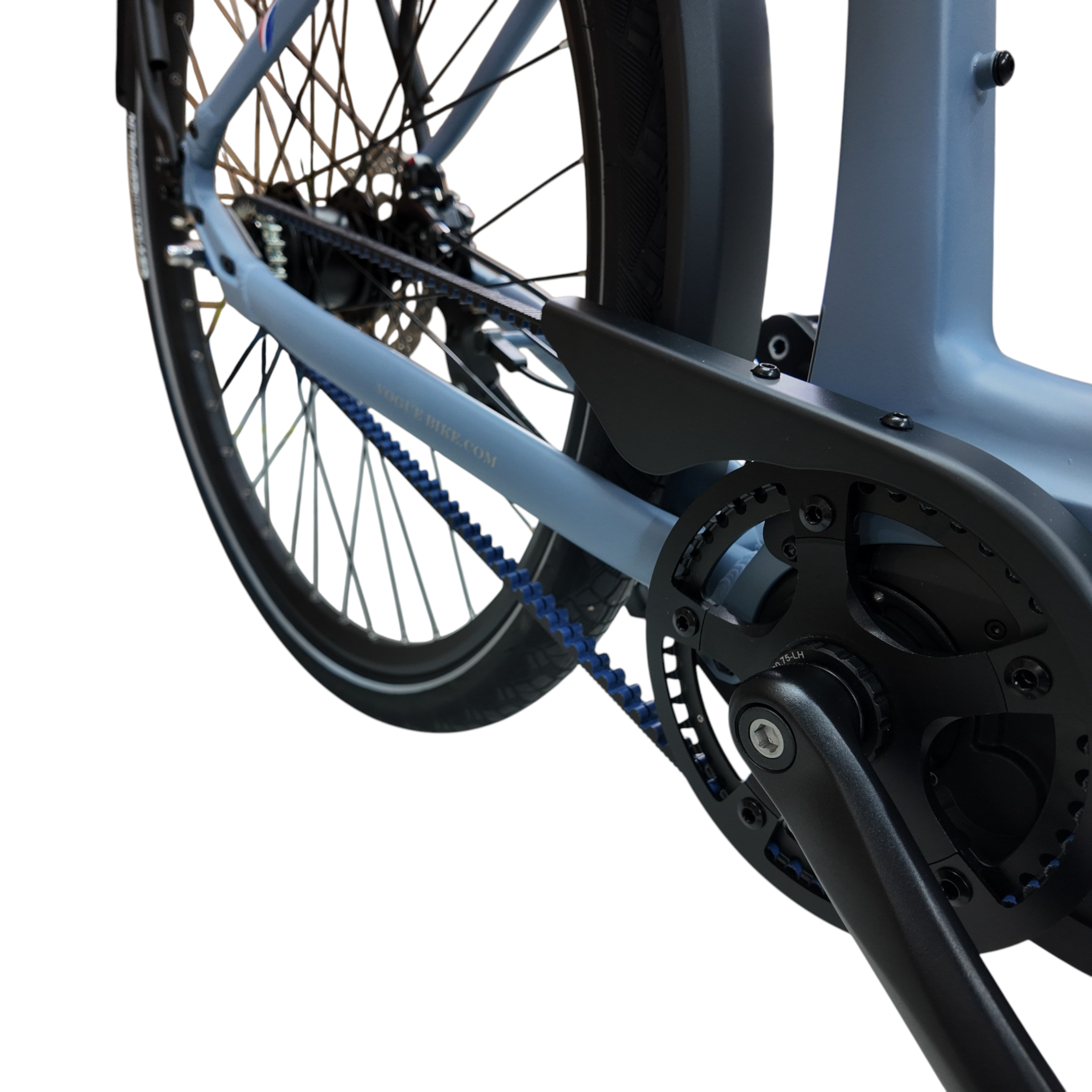 Vogue Pantheon Elektrische Fiets - Matt Grey-Blue - 50cm - 540Wh - AE-trading