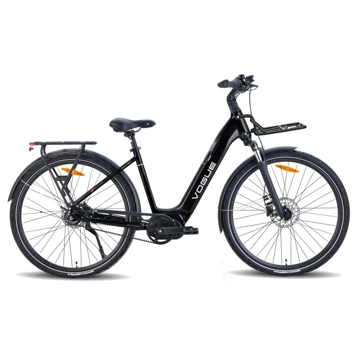 Vogue Pantheon Elektrische Fiets - Matt Black - 50cm - 540Wh - AE-trading