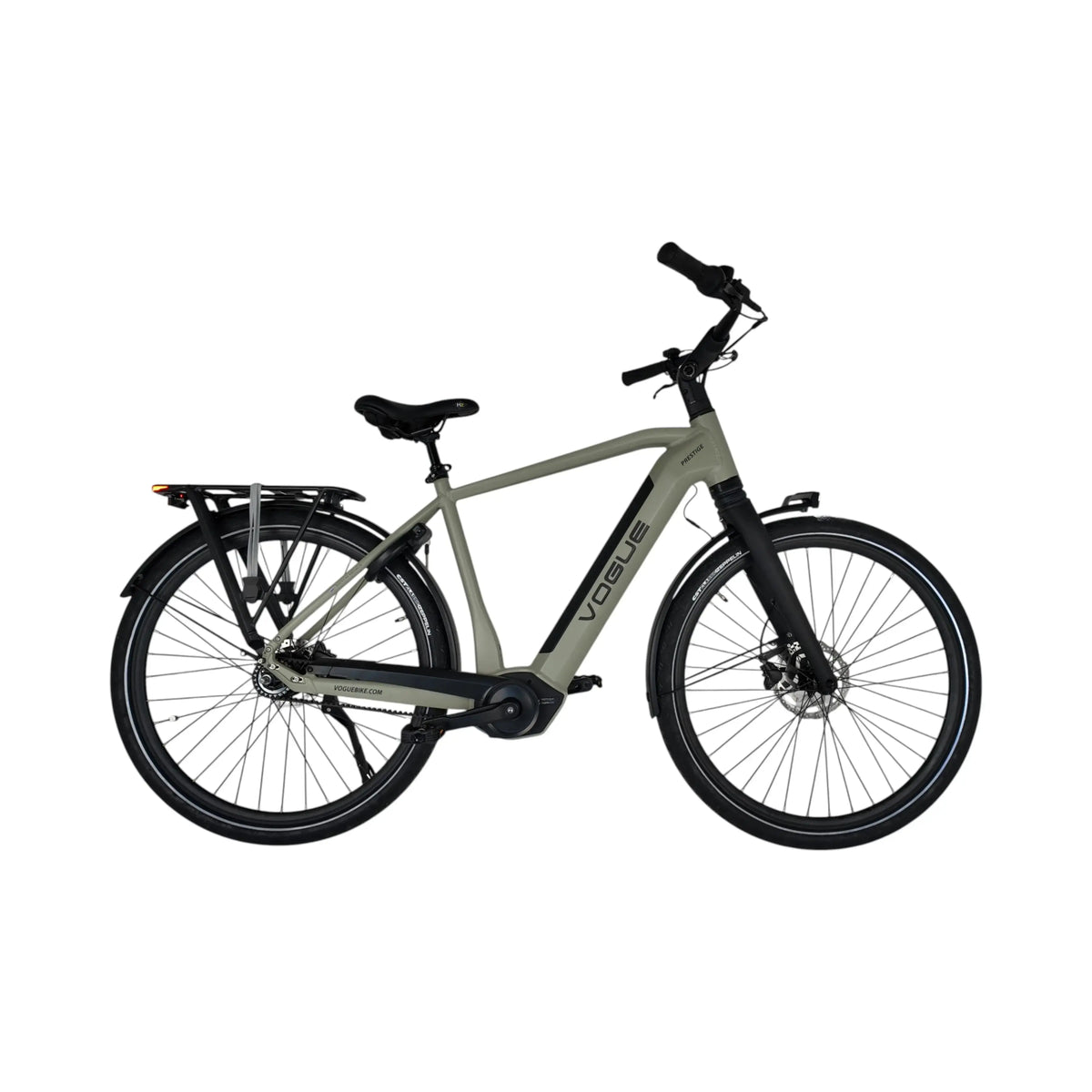 Vogue Prestige Elektrische Fiets - Cement Grijs - 48 cm - AE-trading