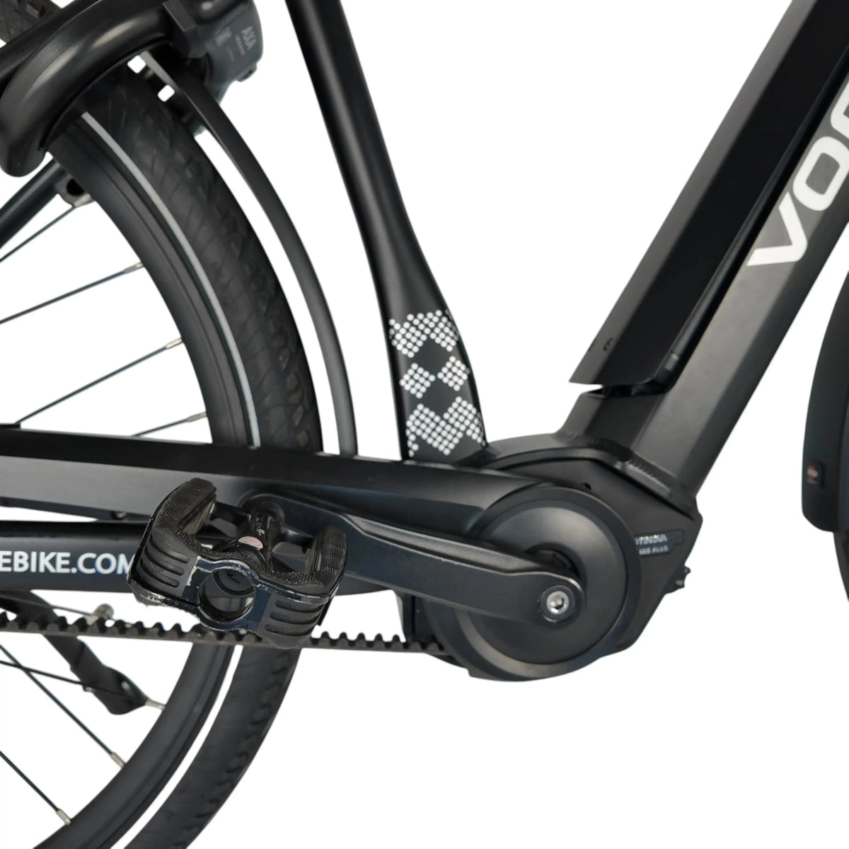 Vogue Prestige Elektrische Fiets - Mat Zwart - 48 cm - AE-trading