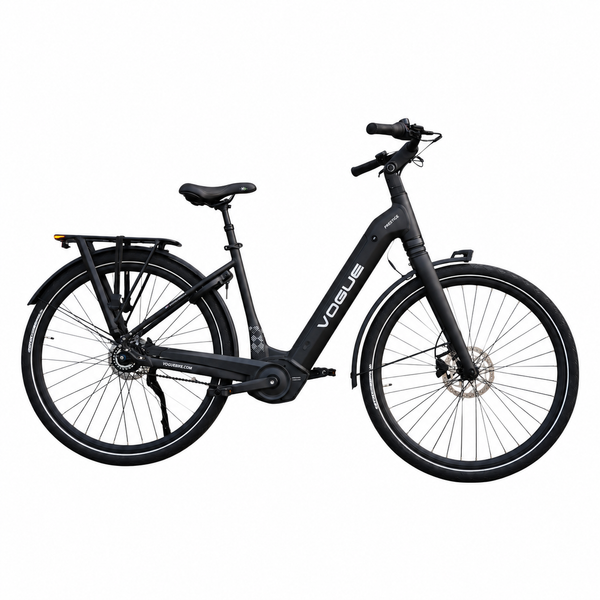 Vogue Prestige Elektrische Fiets - Mat Zwart - 48 cm - AE-trading