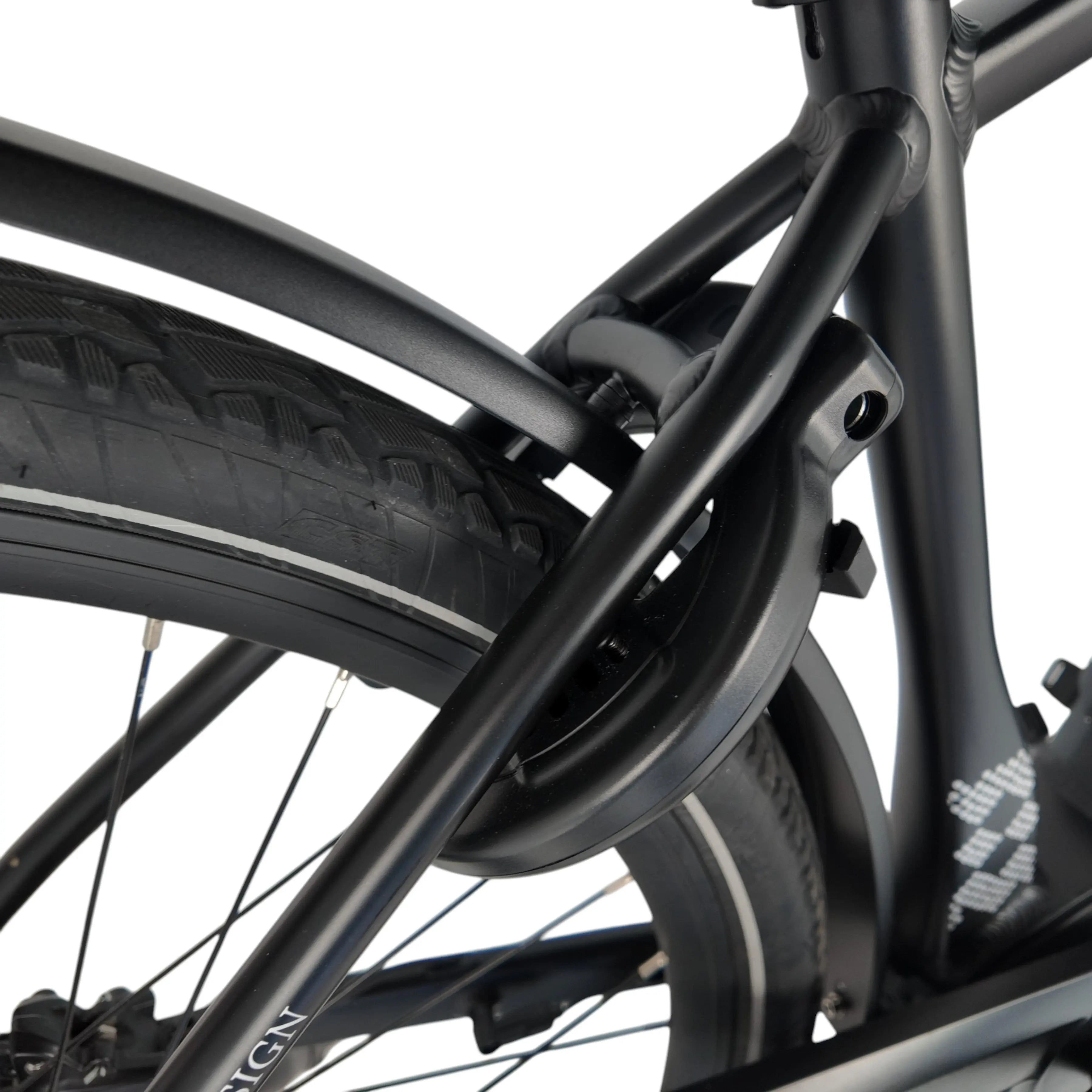 Vogue Prestige Elektrische Fiets - Mat Zwart - 48 cm - AE-trading