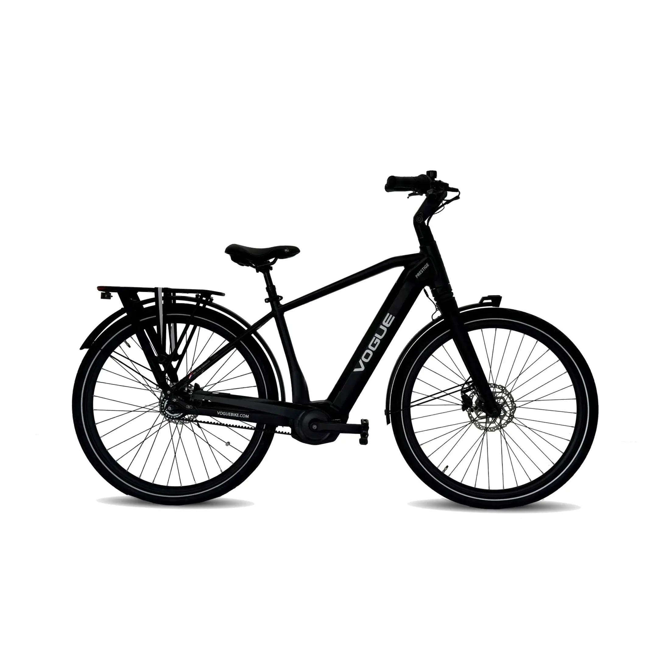 Vogue Prestige Elektrische Fiets - Mat Zwart - 48 cm - AE-trading