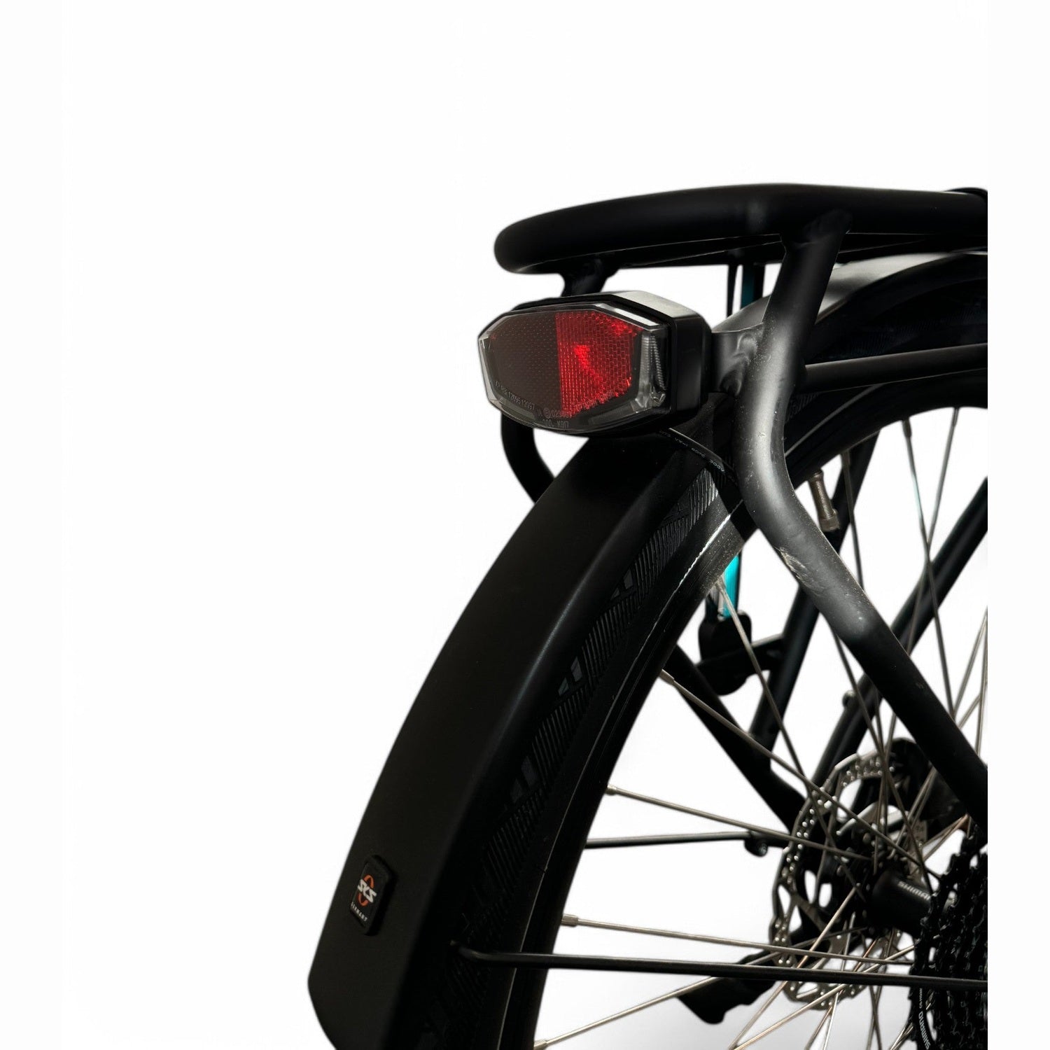 Vogue SLX M420 Elektrische Fiets 9RD Shimano Versnellingen 51cm met Hydraulische Remmen - Mat Zwart Blauw - AE-trading