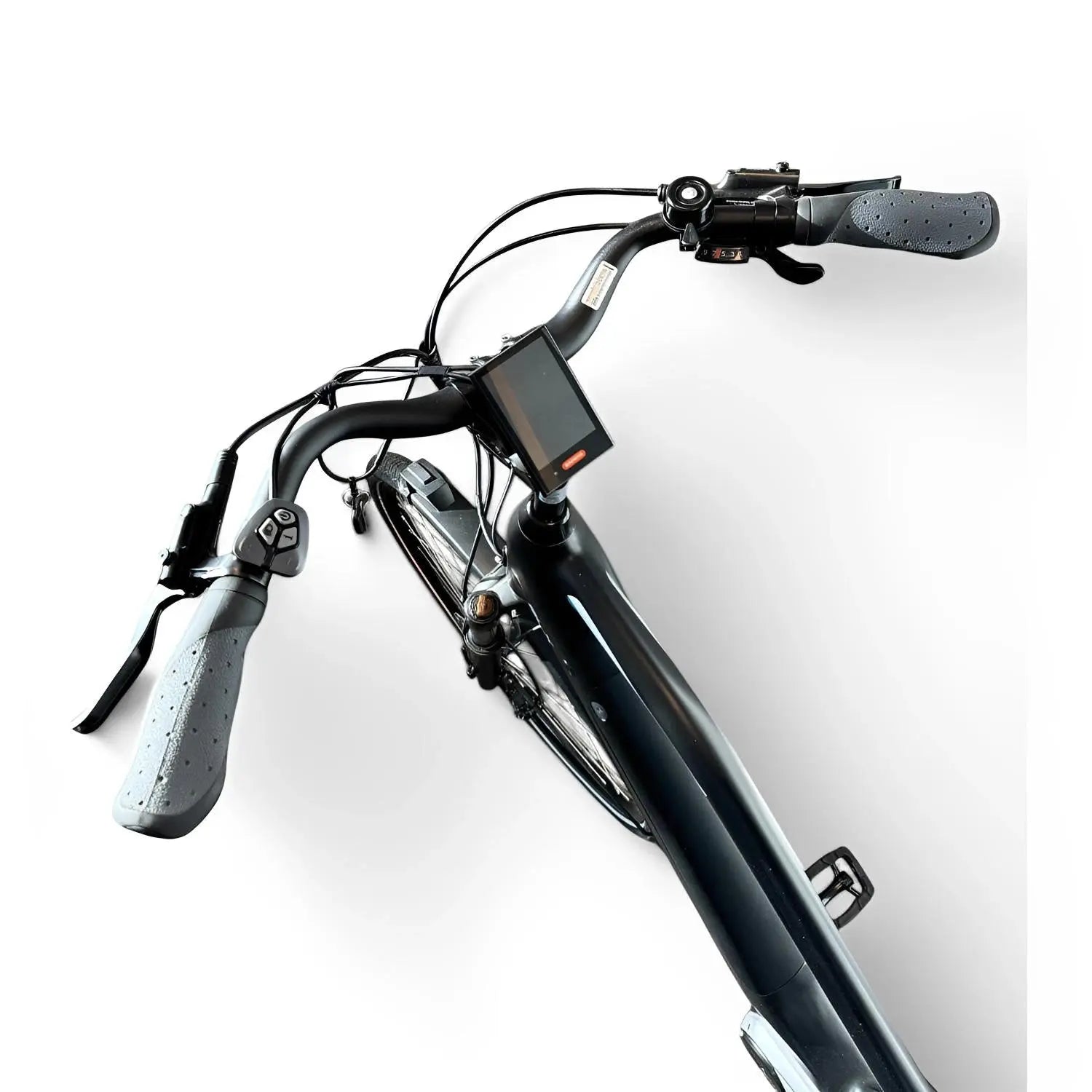 Vogue SLX M200 Elektrische Fiets 9RD Shimano Versnellingen 51cm met Hydraulische Remmen - Mat Zwart Blauw - AE-trading