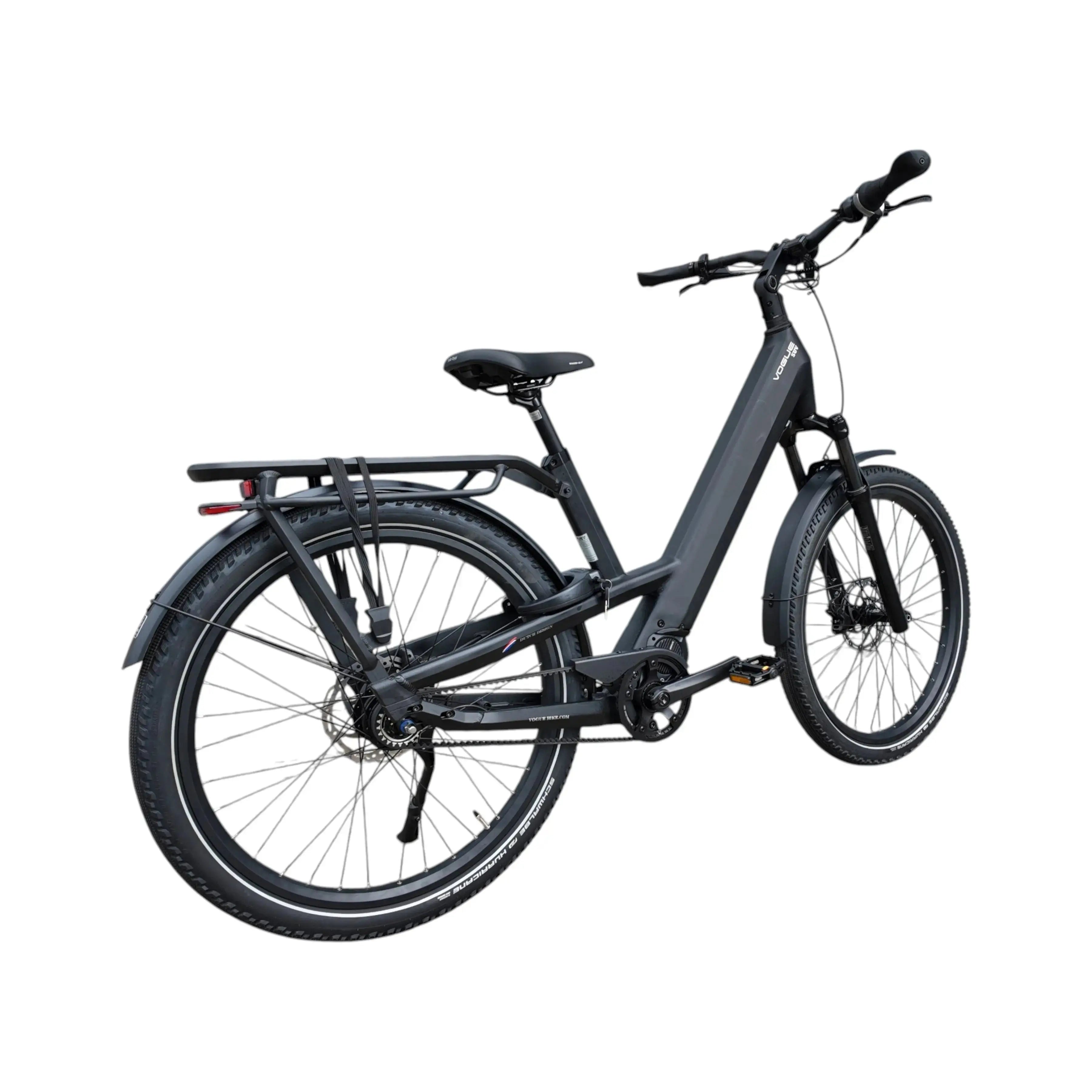 Vogue SUV Elektrische Fiets - Matt Black - AE-trading