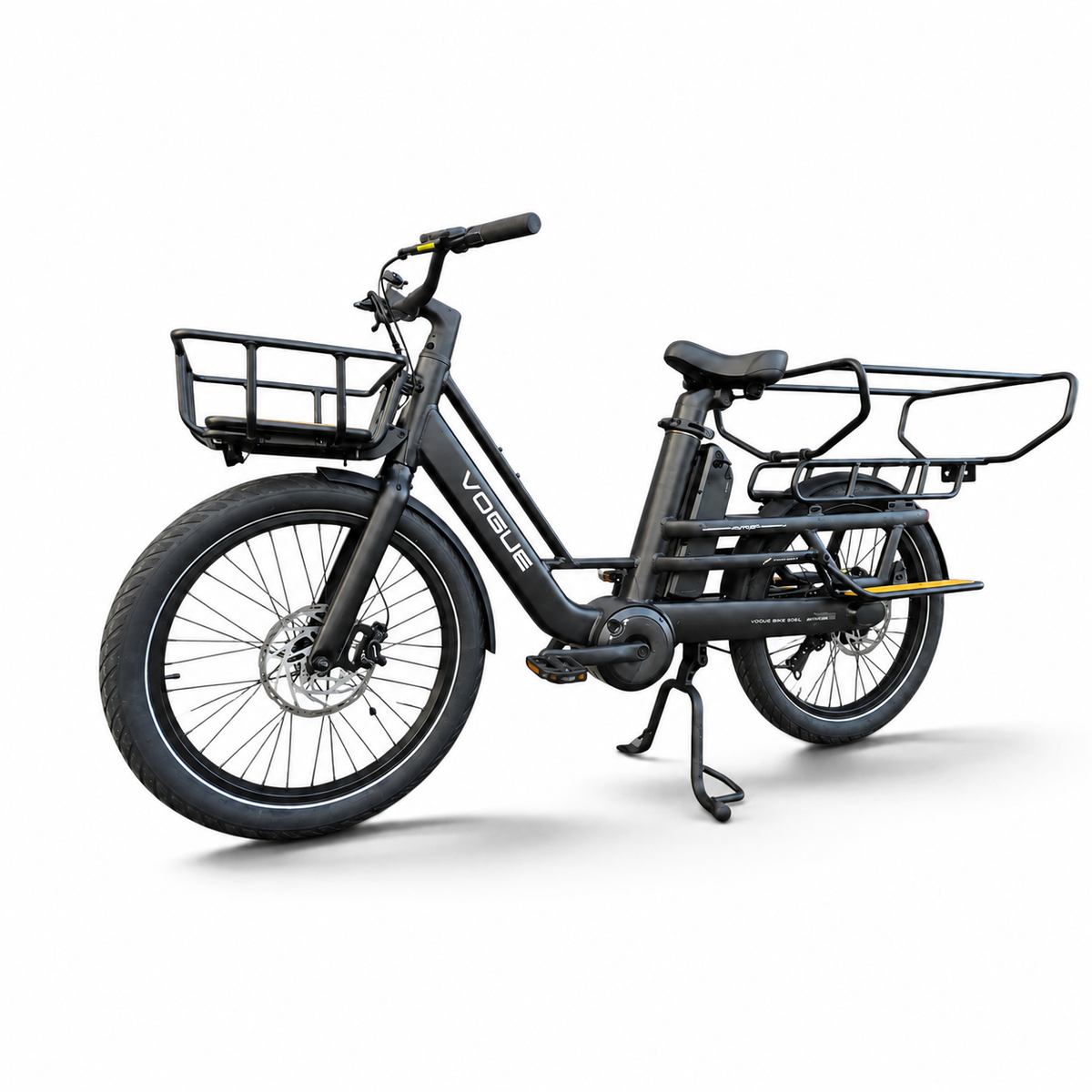 Vogue Wonder 2025 - Elektrische Longtail - Mat Zwart - AE-trading