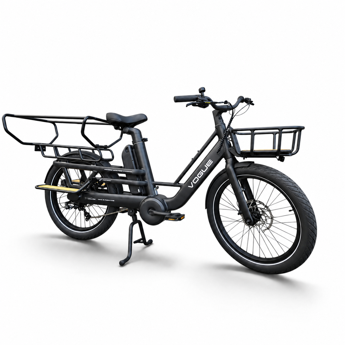 Vogue Wonder 2025 - Elektrische Longtail - Mat Zwart - AE-trading