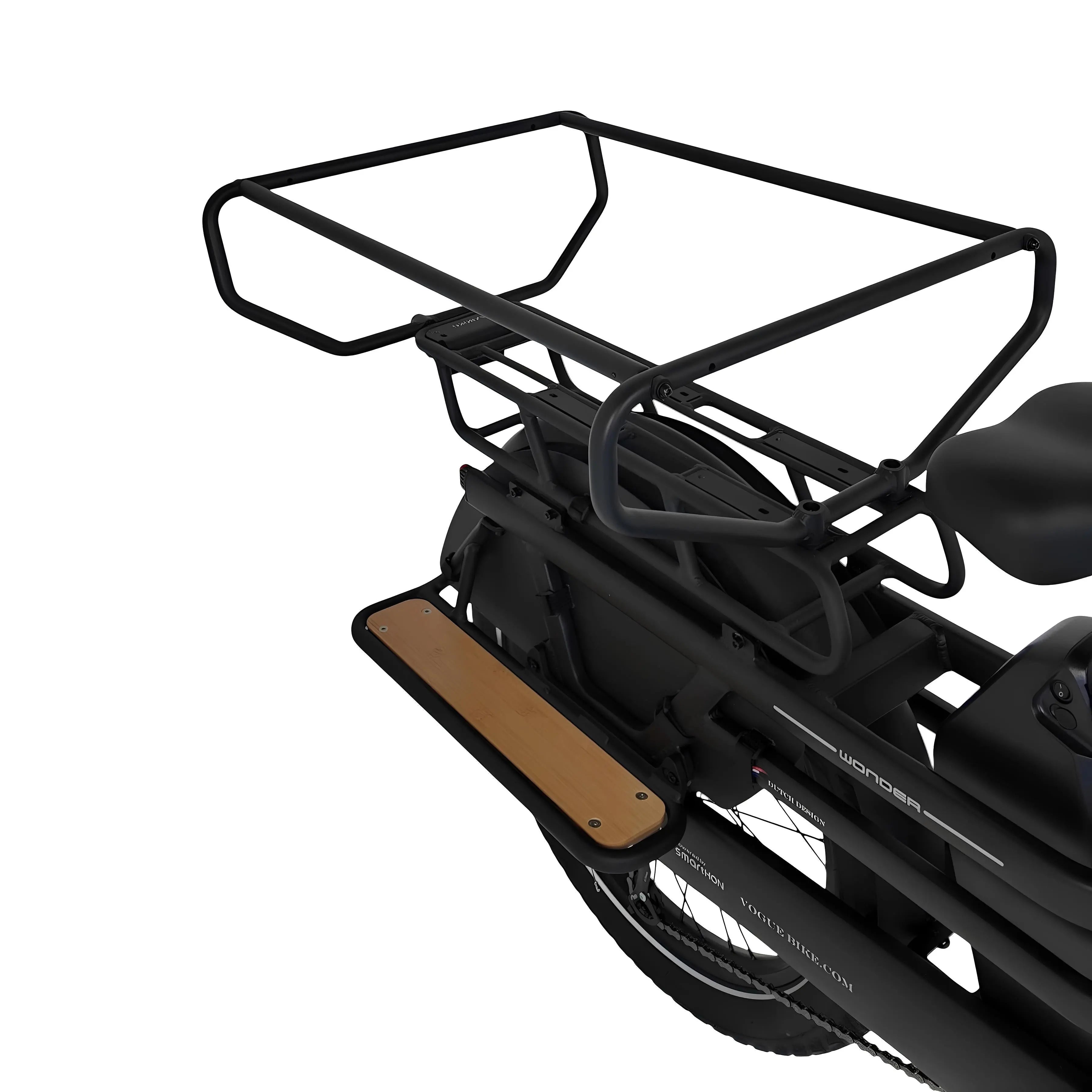 Vogue Wonder 2026 - Mat Zwart - Elektrische Longtail - 460Wh - AE-trading