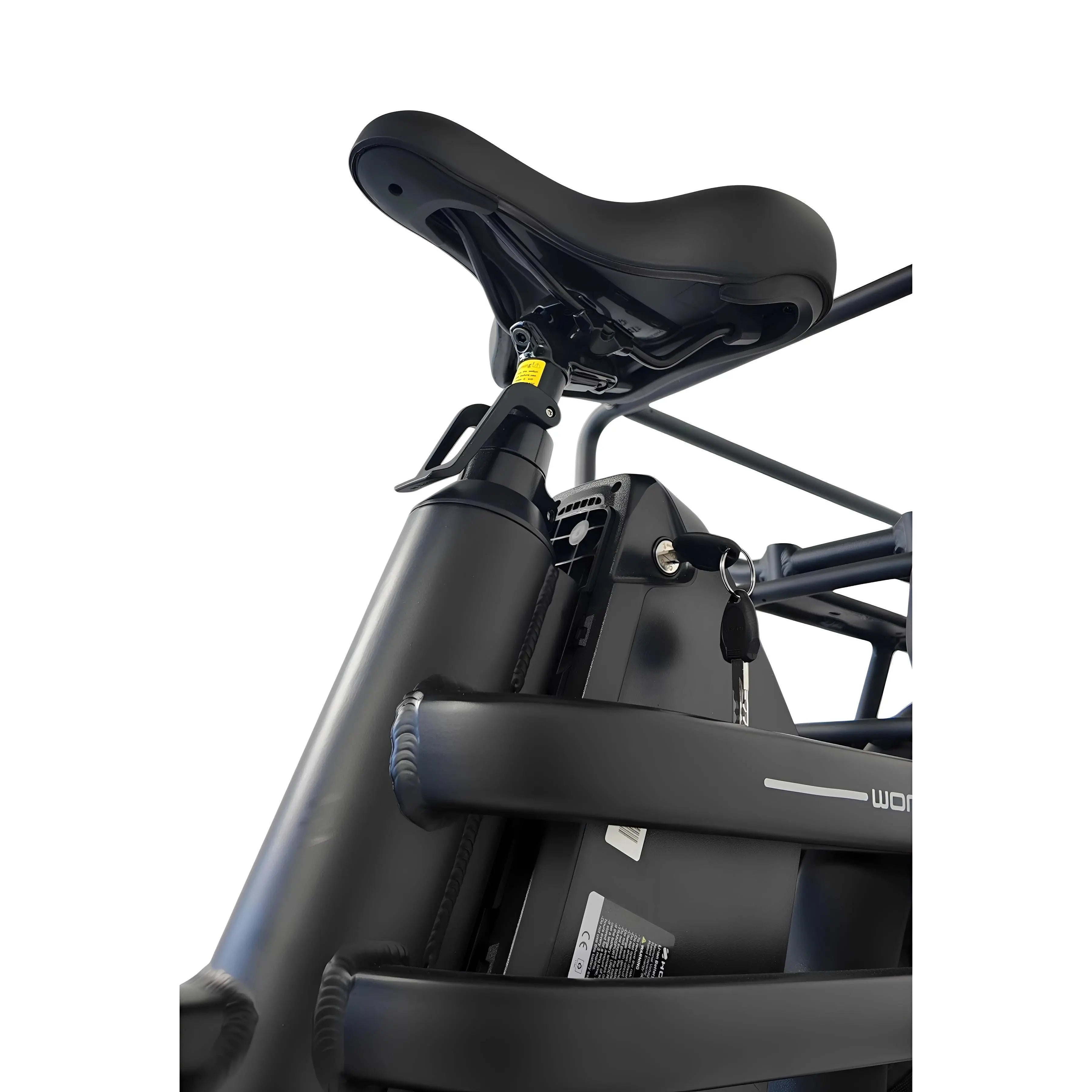 Vogue Wonder 2026 - Mat Zwart - Elektrische Longtail - 460Wh - AE-trading