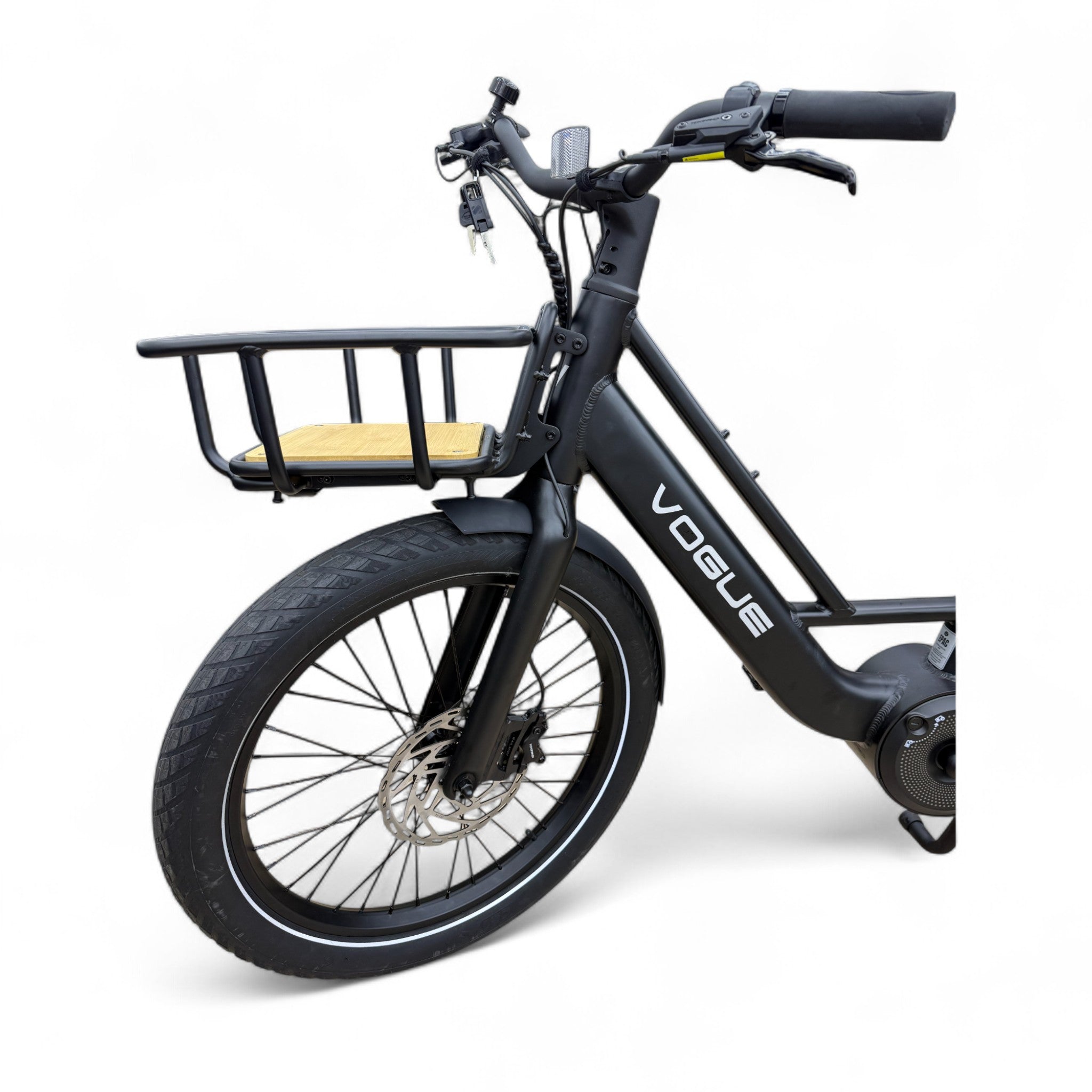 Vogue Wonder Longtail – Elektrische Longtail Bakfiets – Zwart - 24 inch – 180 kg Draagvermogen – Dubbele 48V Accu – Shimano 7 Versnellingen – Hydraulische Remmen - AE-trading