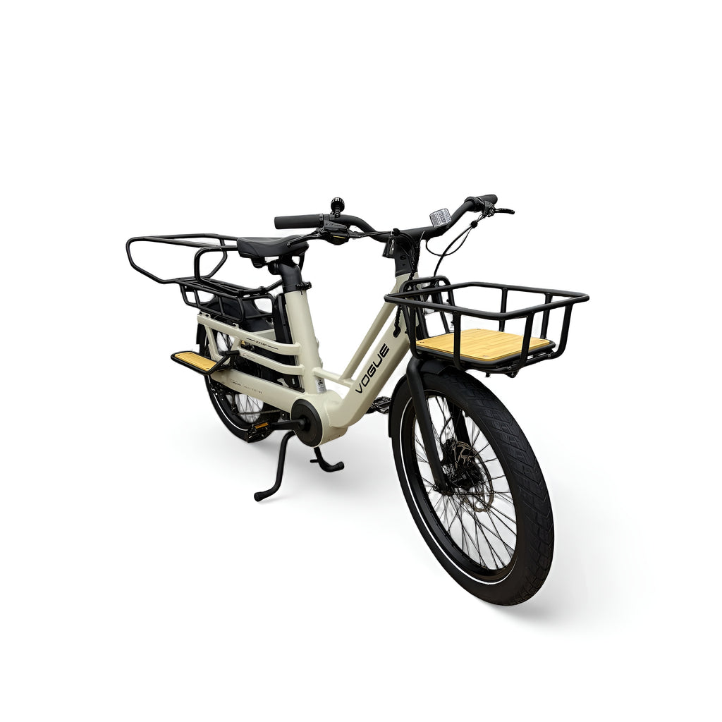 Vogue Wonder Longtail – Elektrische Longtail Bakfiets – Grijs - AE-trading
