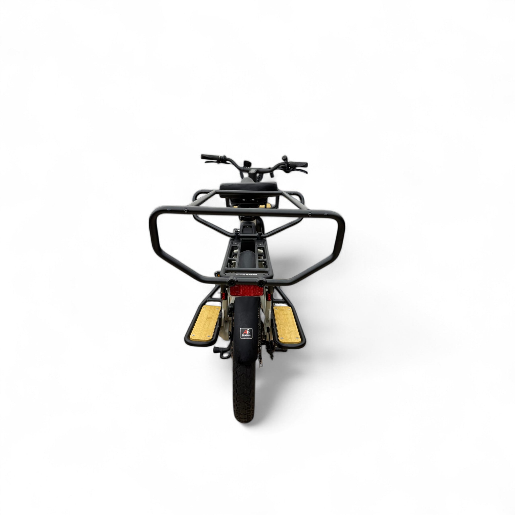 Vogue Wonder Longtail – Elektrische Longtail Bakfiets – Grijs - 24 inch – 180 kg Draagvermogen – Dubbele 48V Accu – Shimano 7 Versnellingen – Hydraulische Remmen - AE-trading