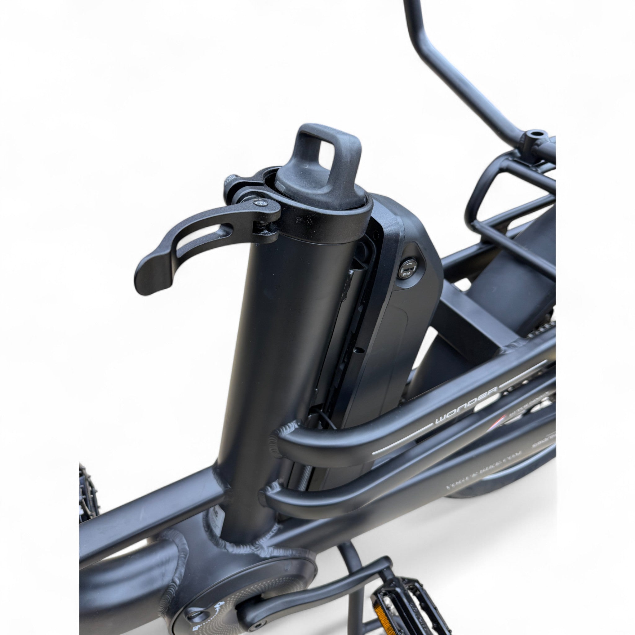 Vogue Wonder Longtail – Elektrische Longtail Bakfiets – Zwart - 24 inch – 180 kg Draagvermogen – Dubbele 48V Accu – Shimano 7 Versnellingen – Hydraulische Remmen - AE-trading