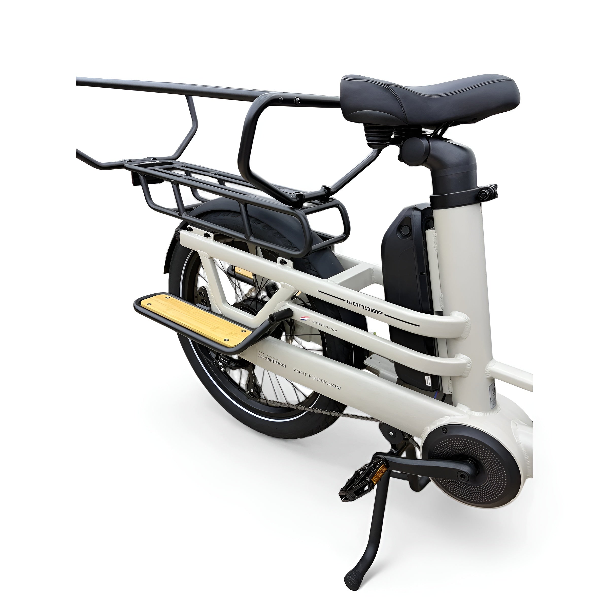 Vogue Wonder Longtail – Elektrische Longtail Bakfiets – Grijs - AE-trading