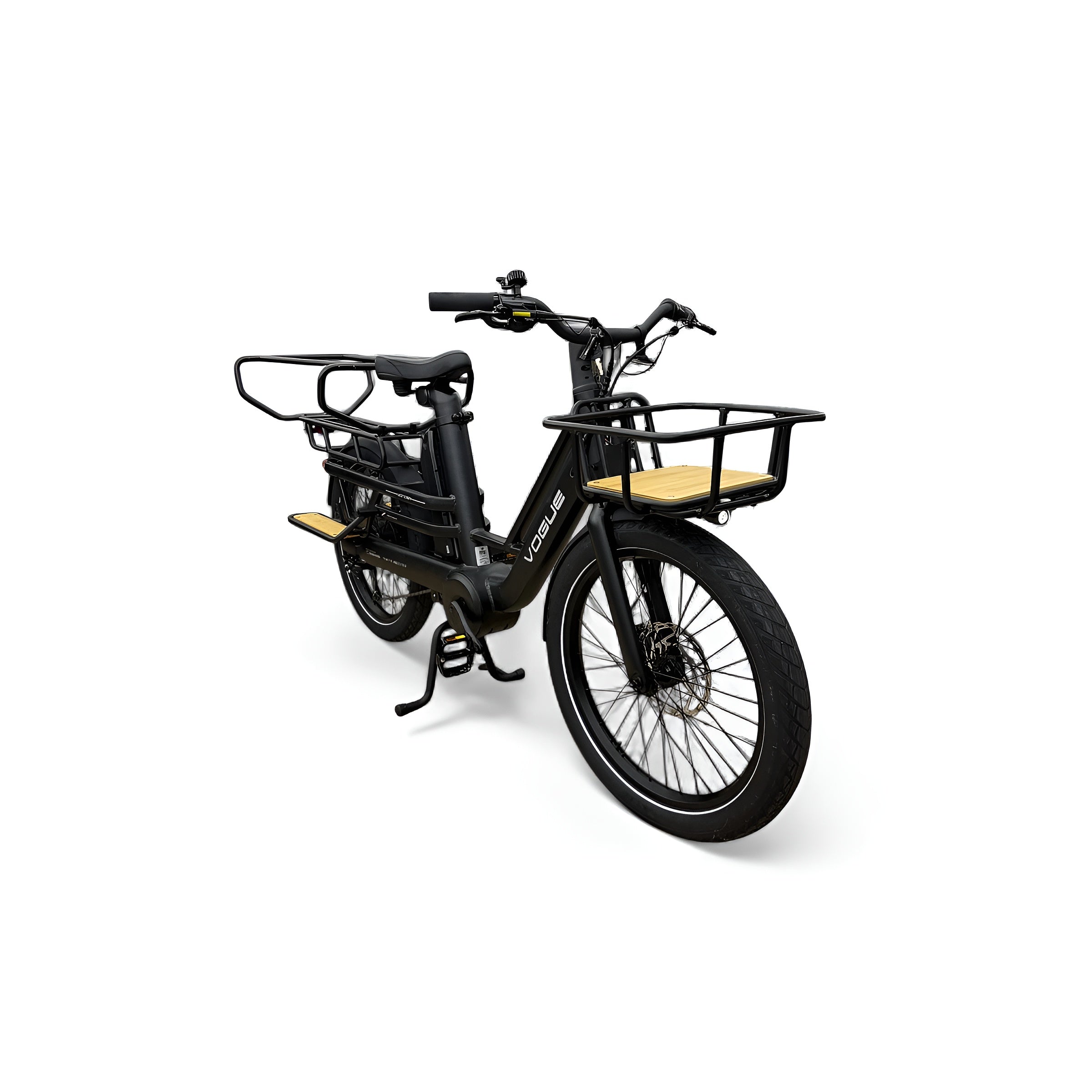 Vogue Wonder Longtail – Elektrische Longtail Bakfiets – Zwart - AE-trading