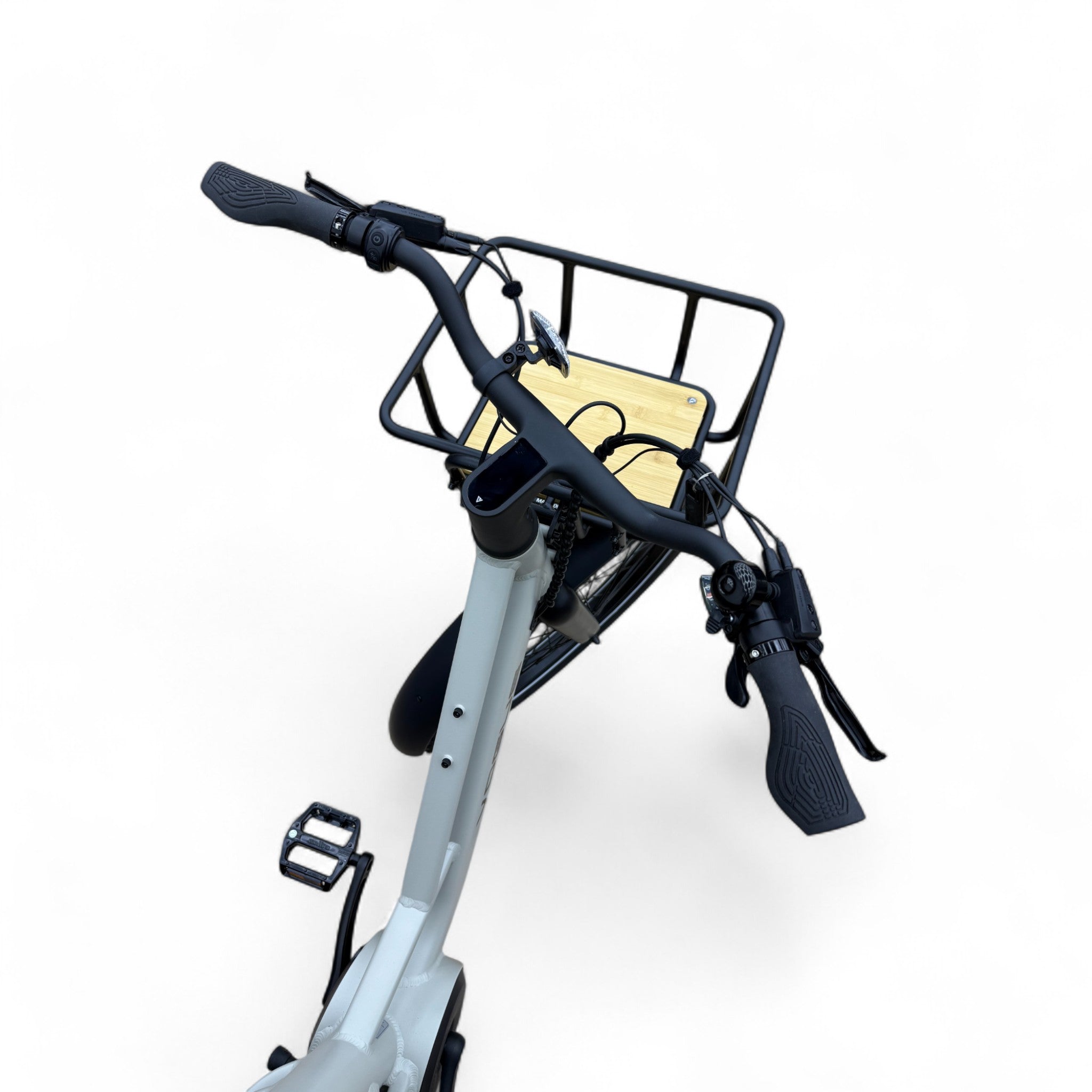 Vogue Wonder Longtail – Elektrische Longtail Bakfiets – Grijs - 24 inch – 180 kg Draagvermogen – Dubbele 48V Accu – Shimano 7 Versnellingen – Hydraulische Remmen - AE-trading