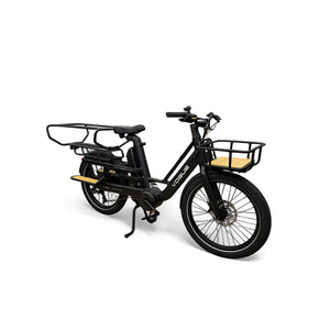Vogue Wonder Longtail – Elektrische Longtail Bakfiets – Zwart - AE-trading