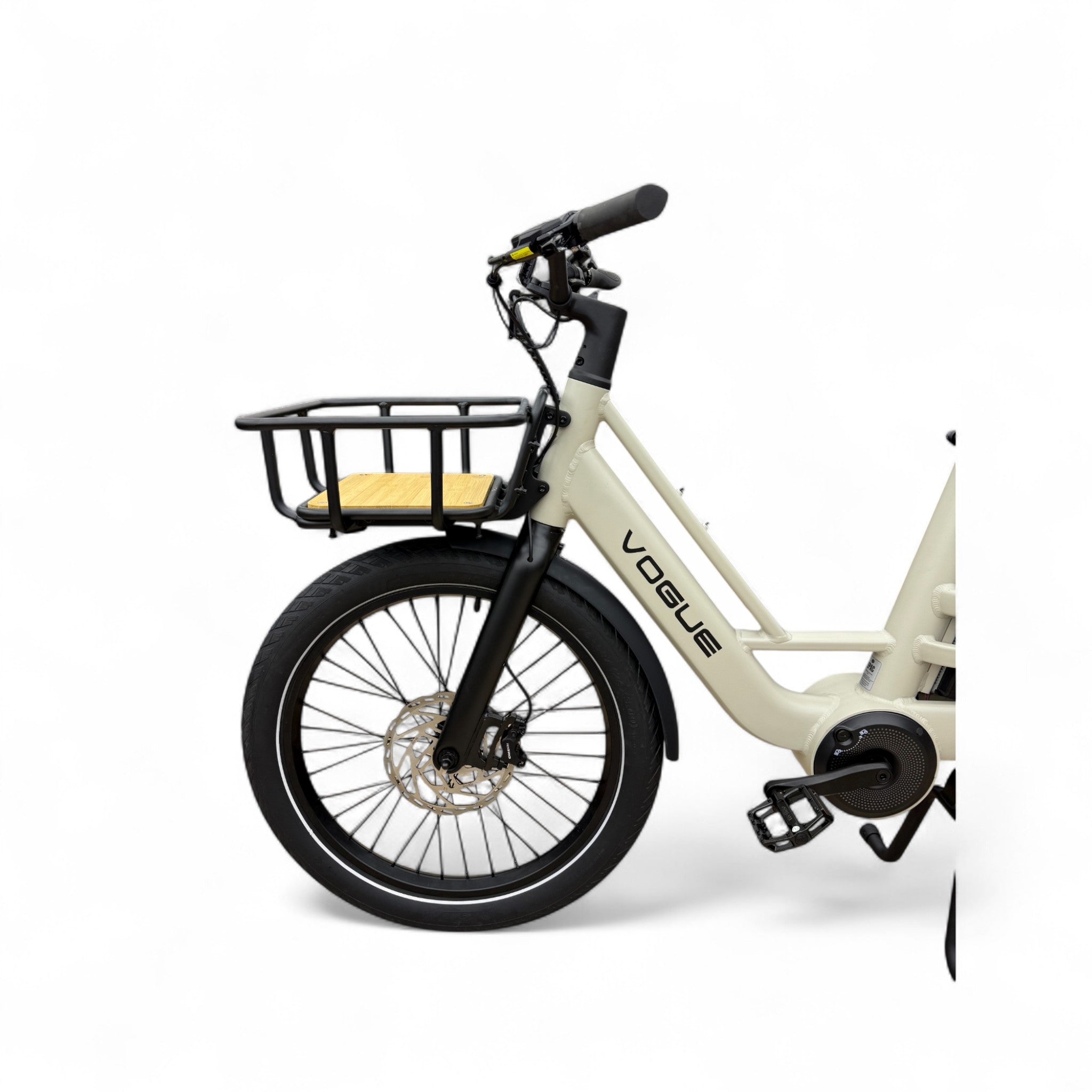 Vogue Wonder Longtail – Elektrische Longtail Bakfiets – Grijs - 24 inch – 180 kg Draagvermogen – Dubbele 48V Accu – Shimano 7 Versnellingen – Hydraulische Remmen - AE-trading