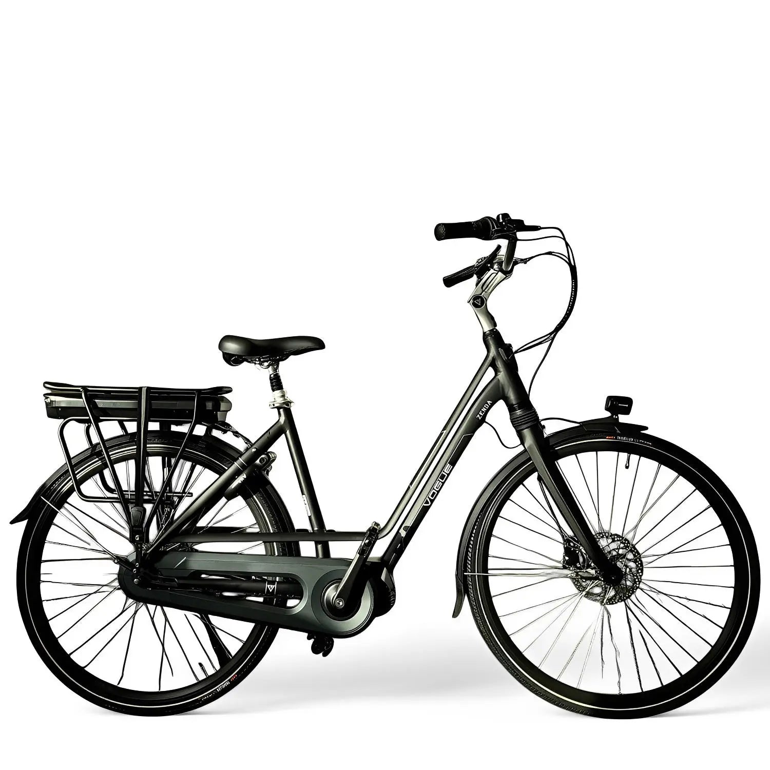Vogue Zenda Elektrische Fiets E-bike met Hydraulische Remmen 51cm 468Wh 13Ah - Silk Blue - AE-trading