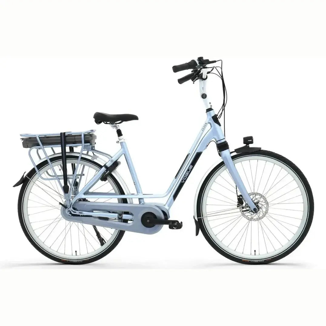 Vogue Zenda Elektrische Fiets E-bike met Hydraulische Remmen 51cm 468Wh 13Ah - Silk Blue - AE-trading