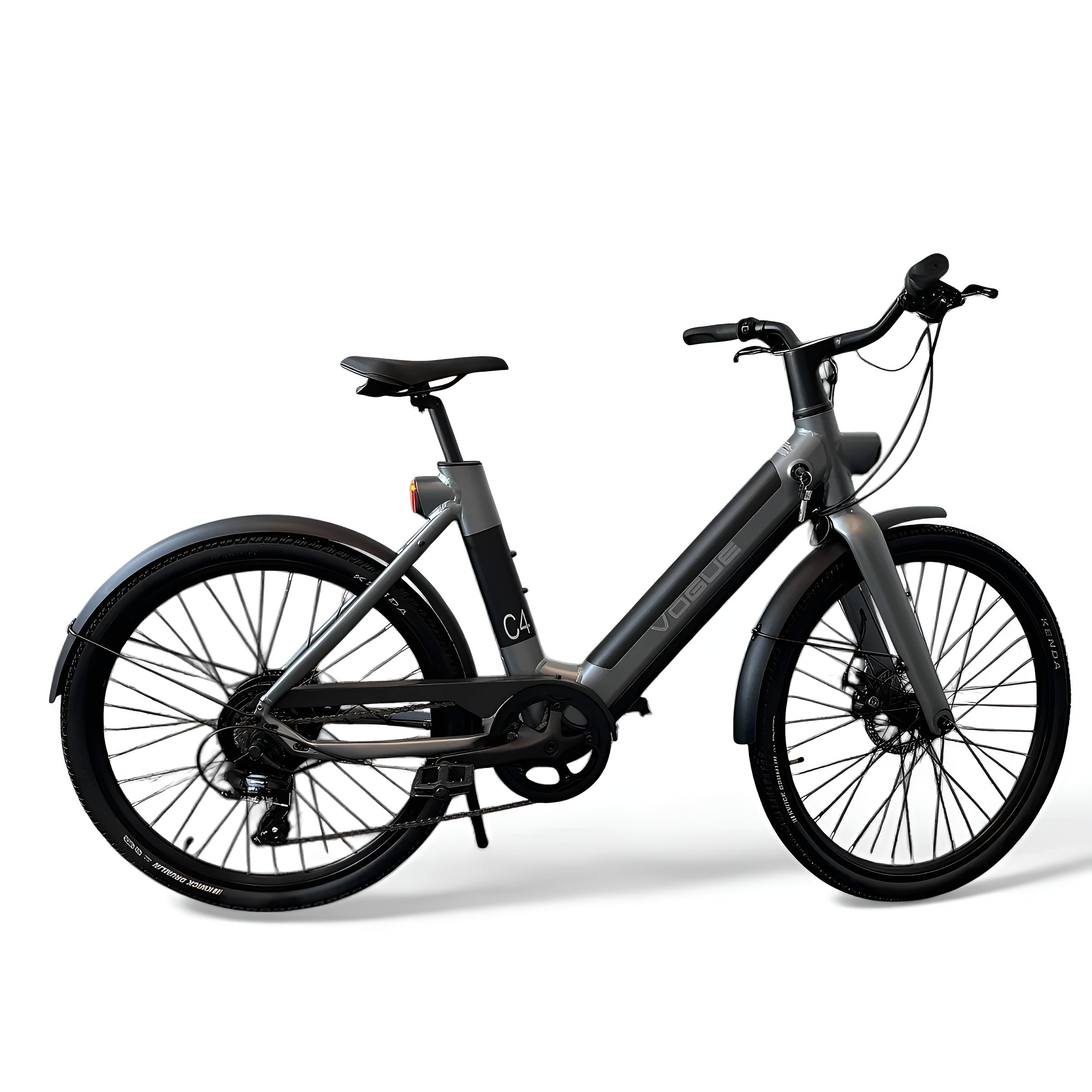 Vogue C4 Lady Elektrische fiets 7DR Shimano 9,6Ah 36V 345,6Wh E-bike - Gravity Grey