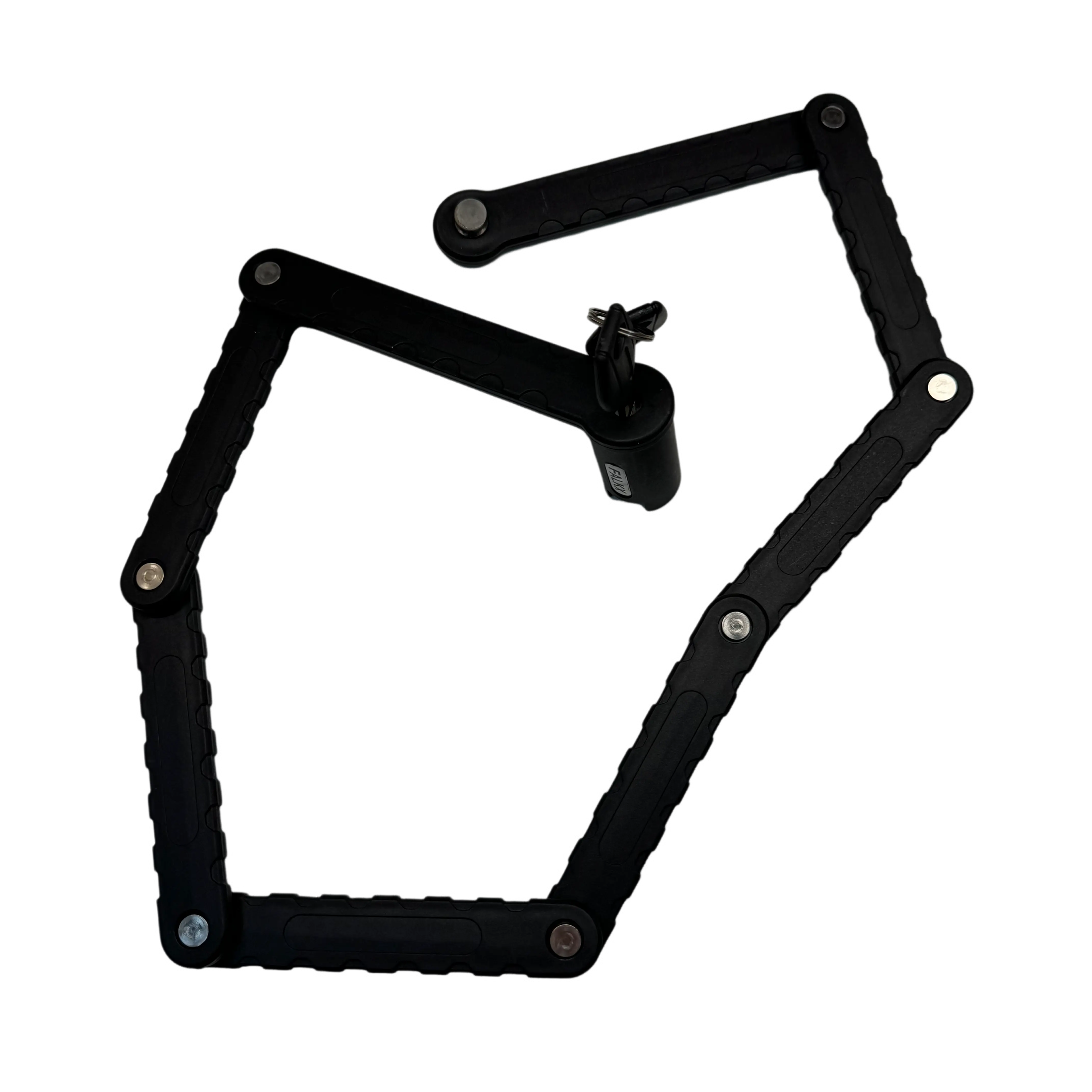 Vouwslot fatbike 95cm Falkx zwart met bevestiging