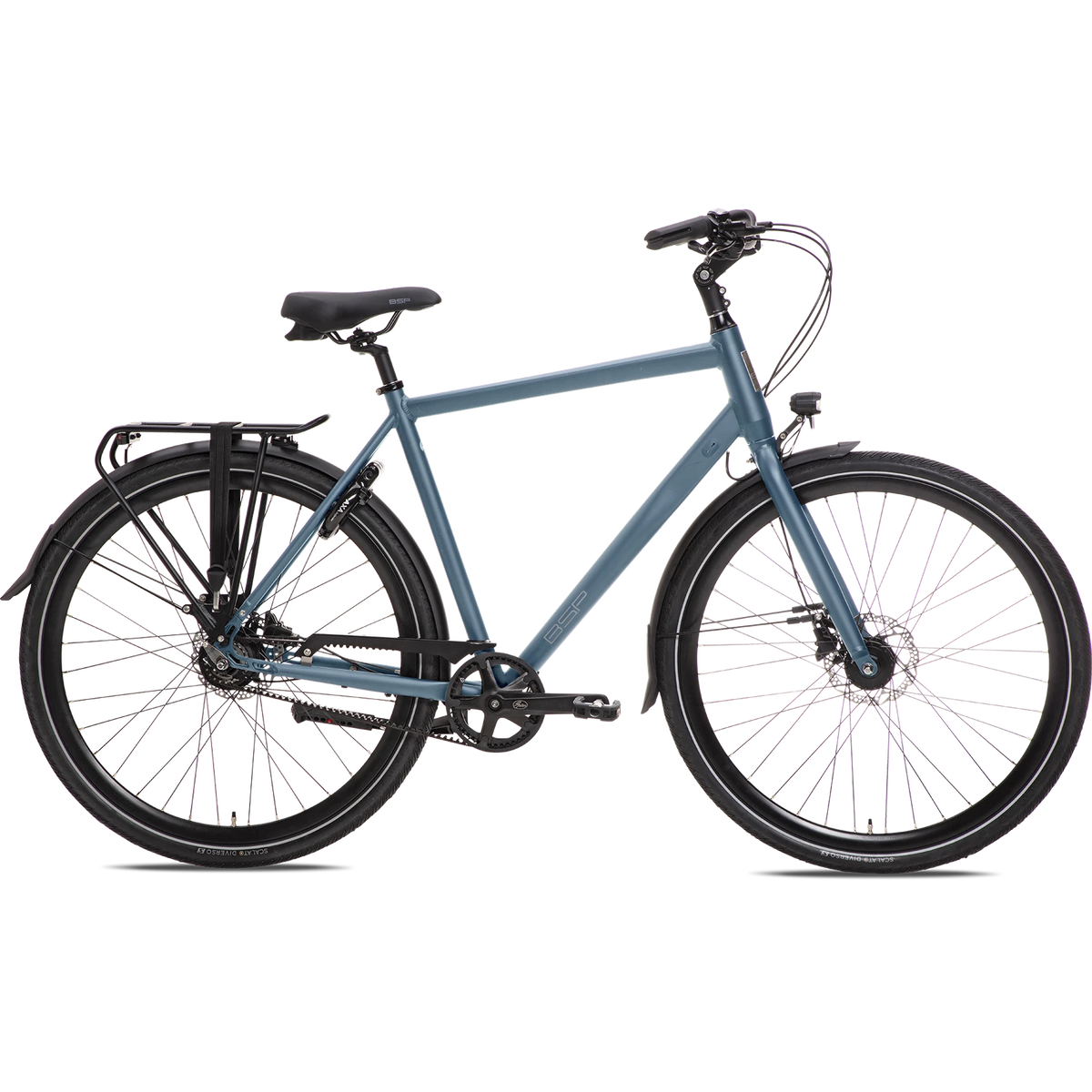 Voyager Belt Herenfiets Diep Hemelsblauw 60 cm - AE-trading