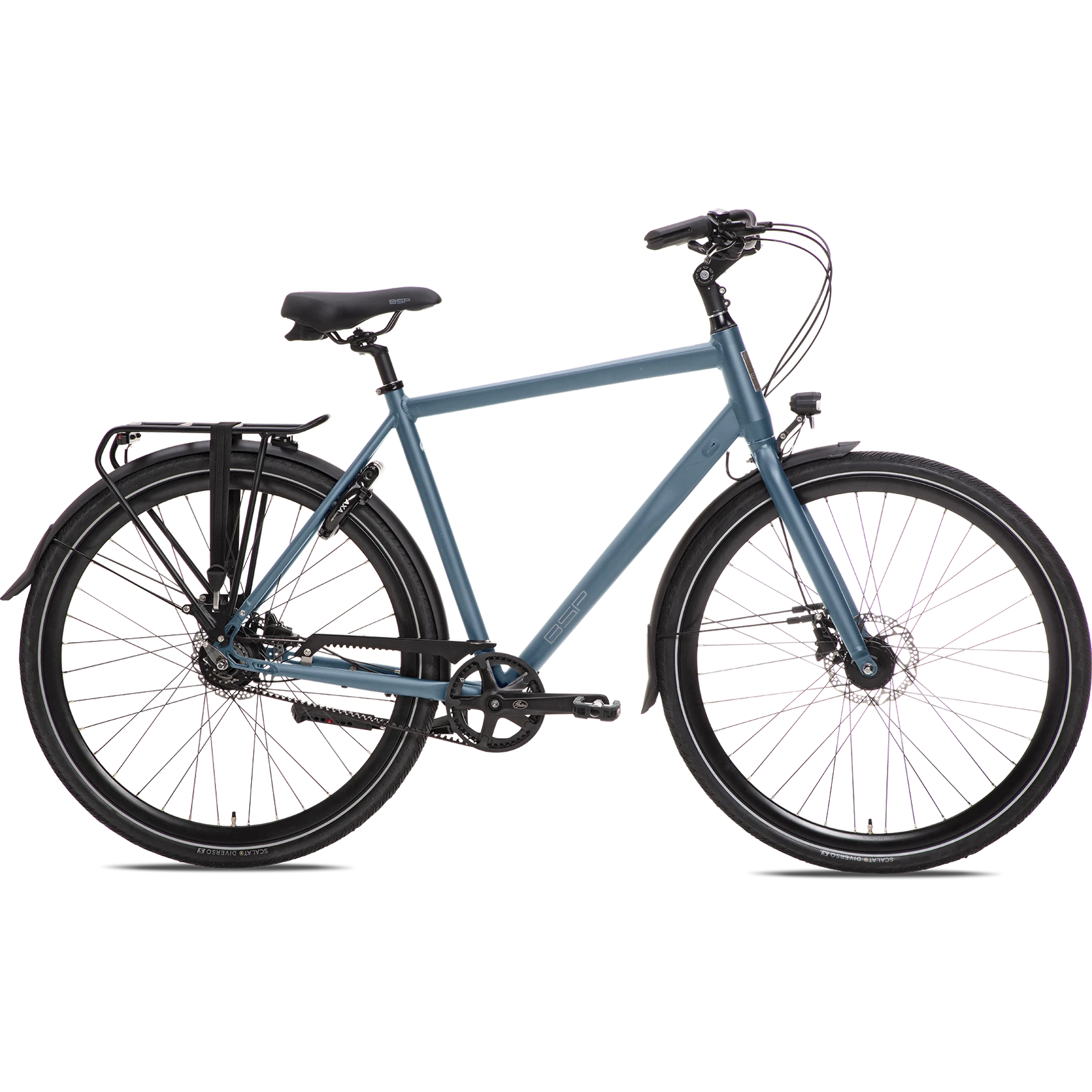 Voyager Belt Herenfiets Diep Hemelsblauw 60 cm - AE-trading