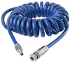 Spiraalslang blauw 8mm - AE-trading