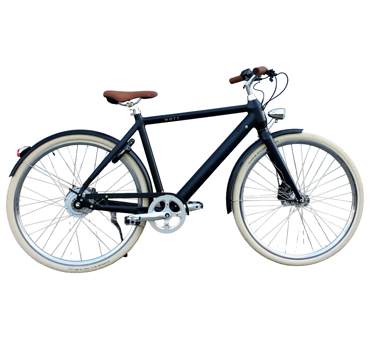 WATT E-bike Dublin - Medium 50 cm – Elektrische Fiets – Zwart – 28 inch – 250W – 36V - AE-trading