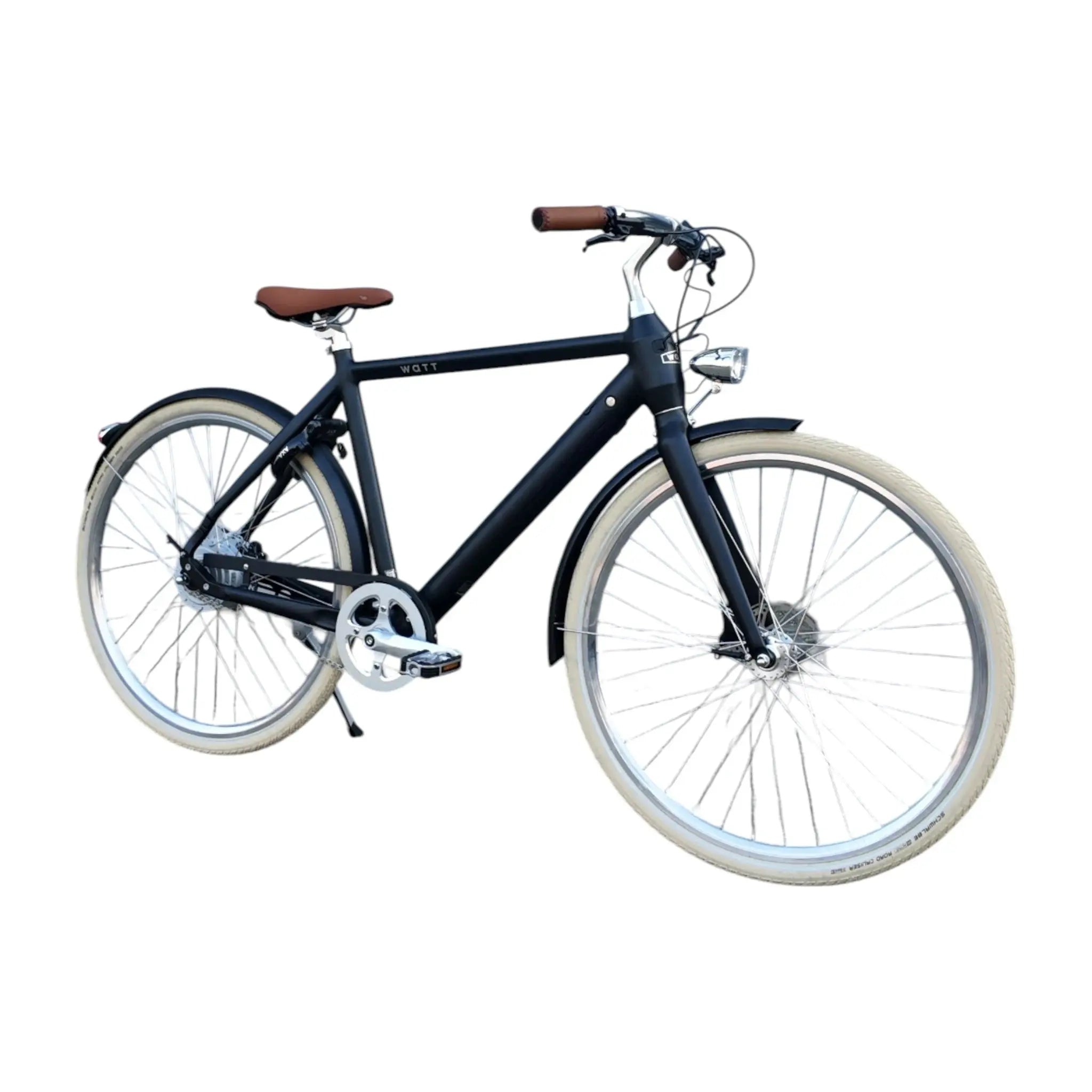 WATT E-bike Dublin - Medium 50 cm – Elektrische Fiets – Zwart – 28 inch – 250W – 36V - AE-trading