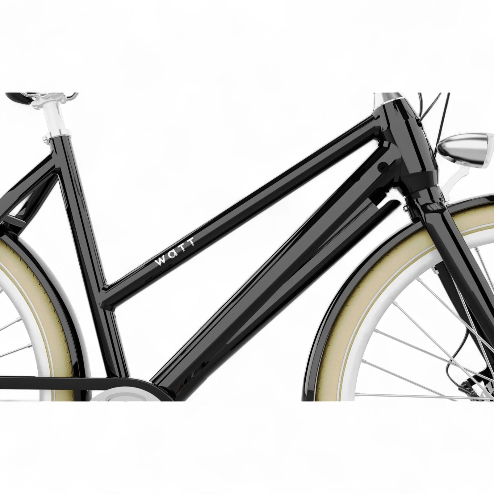 WATT E-bike Dublin ST Medium 50 cm – Elektrische Fiets – Zwart – 28 inch – 250W – 36V - AE-trading