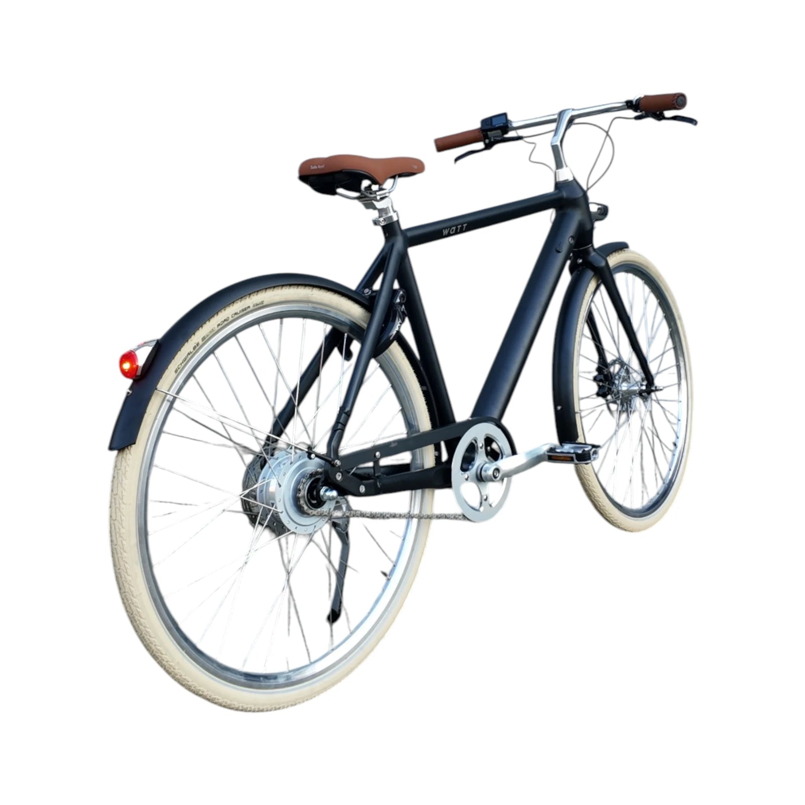 WATT E-bike Dublin – Elektrische Fiets- Large 54 cm – Zwart – 28 inch – 250W – 36V - AE-trading