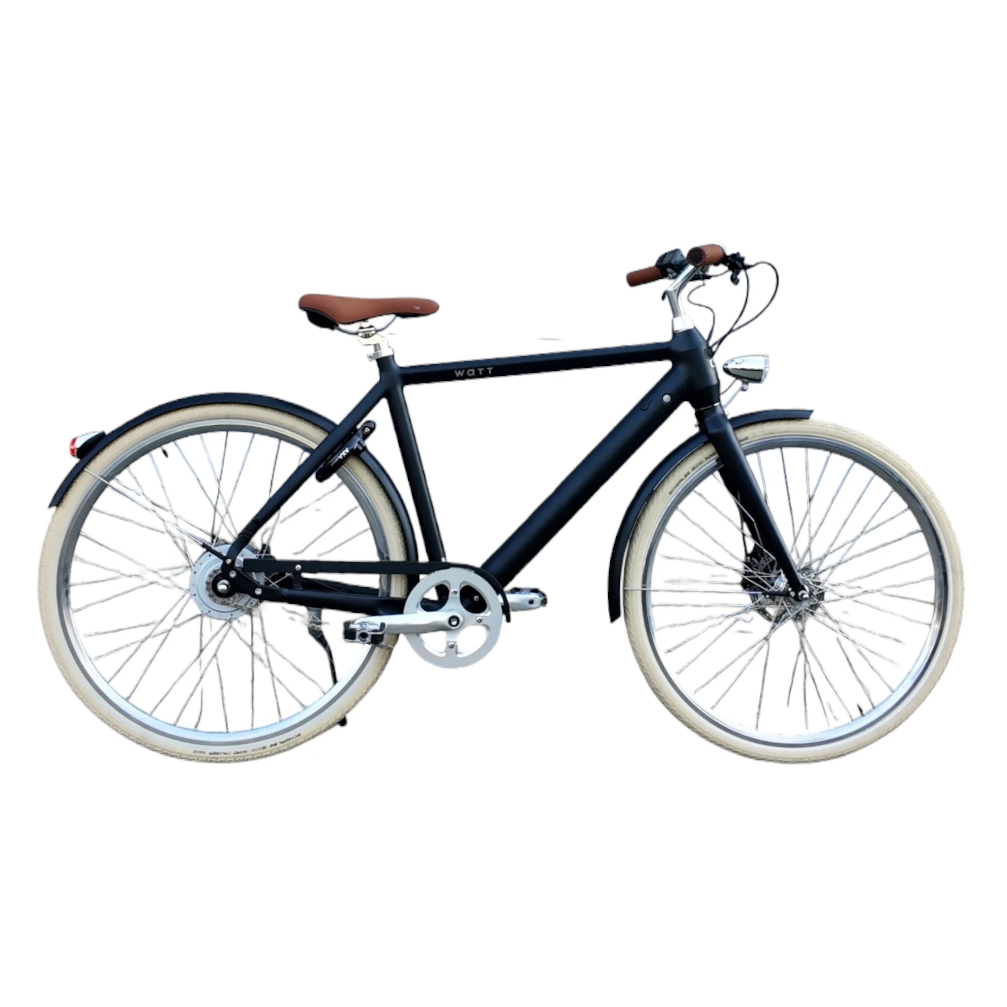WATT E-bike Dublin – Elektrische Fiets- Large 54 cm – Zwart – 28 inch – 250W – 36V - AE-trading