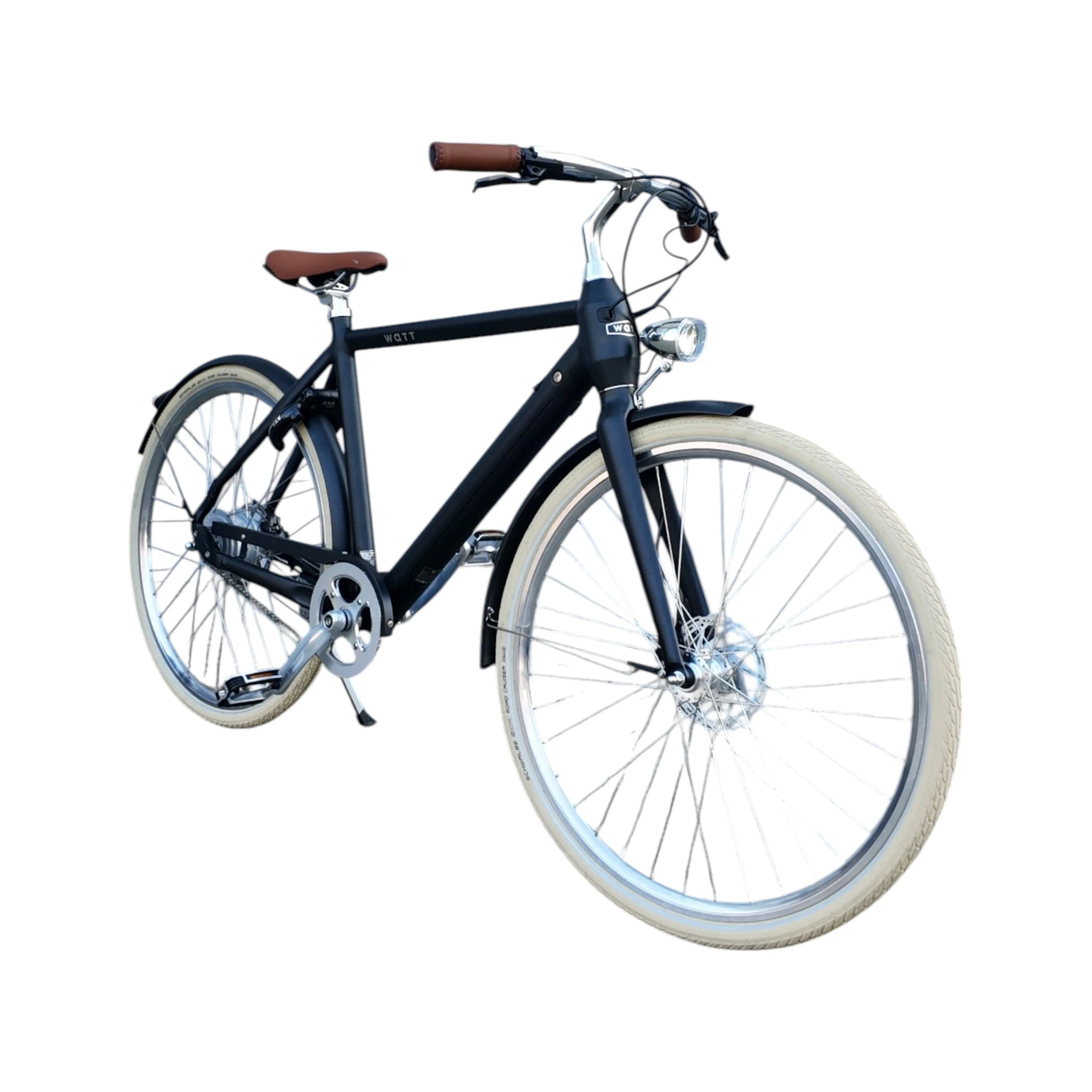 WATT E-bike Dublin – Elektrische Fiets- Large 54 cm – Zwart – 28 inch – 250W – 36V - AE-trading