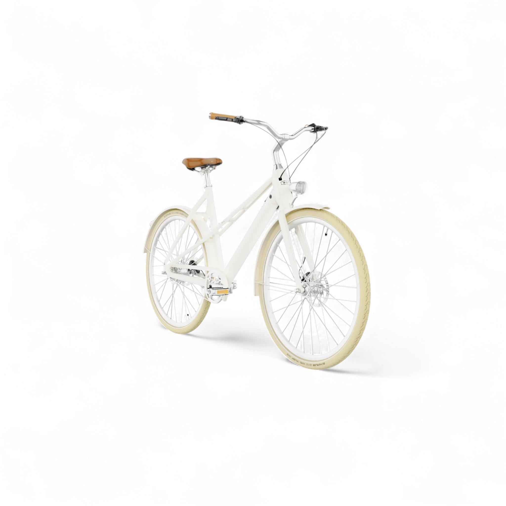 WATT E-bike Valencia Large 54 cm – Elektrische Fiets – Parelwit – 28 inch – 250W – 36V – Shimano Nexus 7 Versnellingen – Actieradius 70-120 km - AE-trading