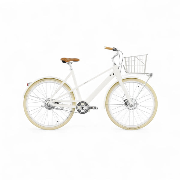 WATT E-bike Valencia Medium 50 cm – Elektrische Fiets – Parelwit – 28 inch – 250W – 36V – Shimano Nexus 7 Versnellingen – Actieradius 70-120 km – - AE-trading