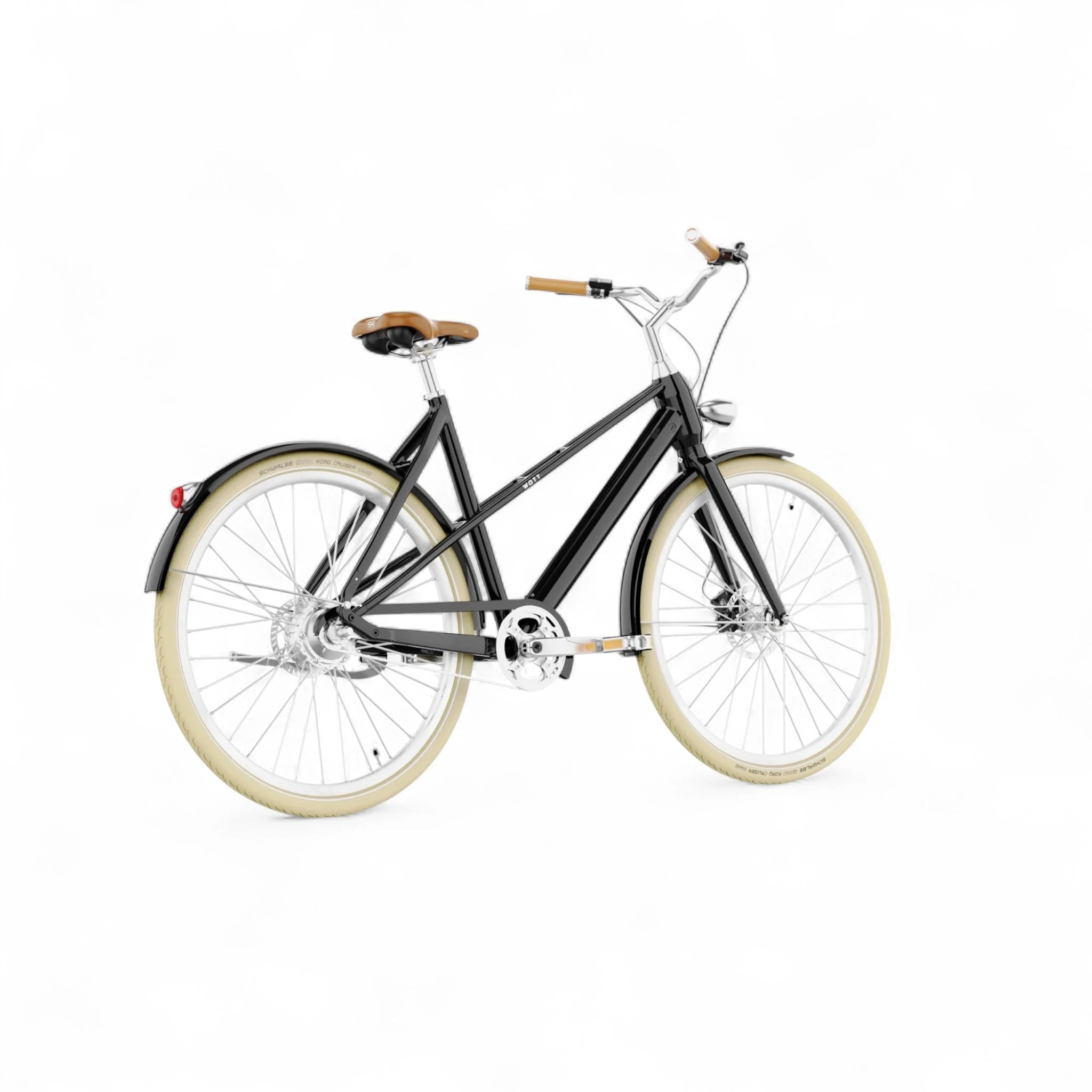 WATT E-bike Valencia Medium 50 cm – Elektrische Fiets – Parelwit – 28 inch – 250W – 36V – Shimano Nexus 7 Versnellingen – Actieradius 70-120 km – - AE-trading