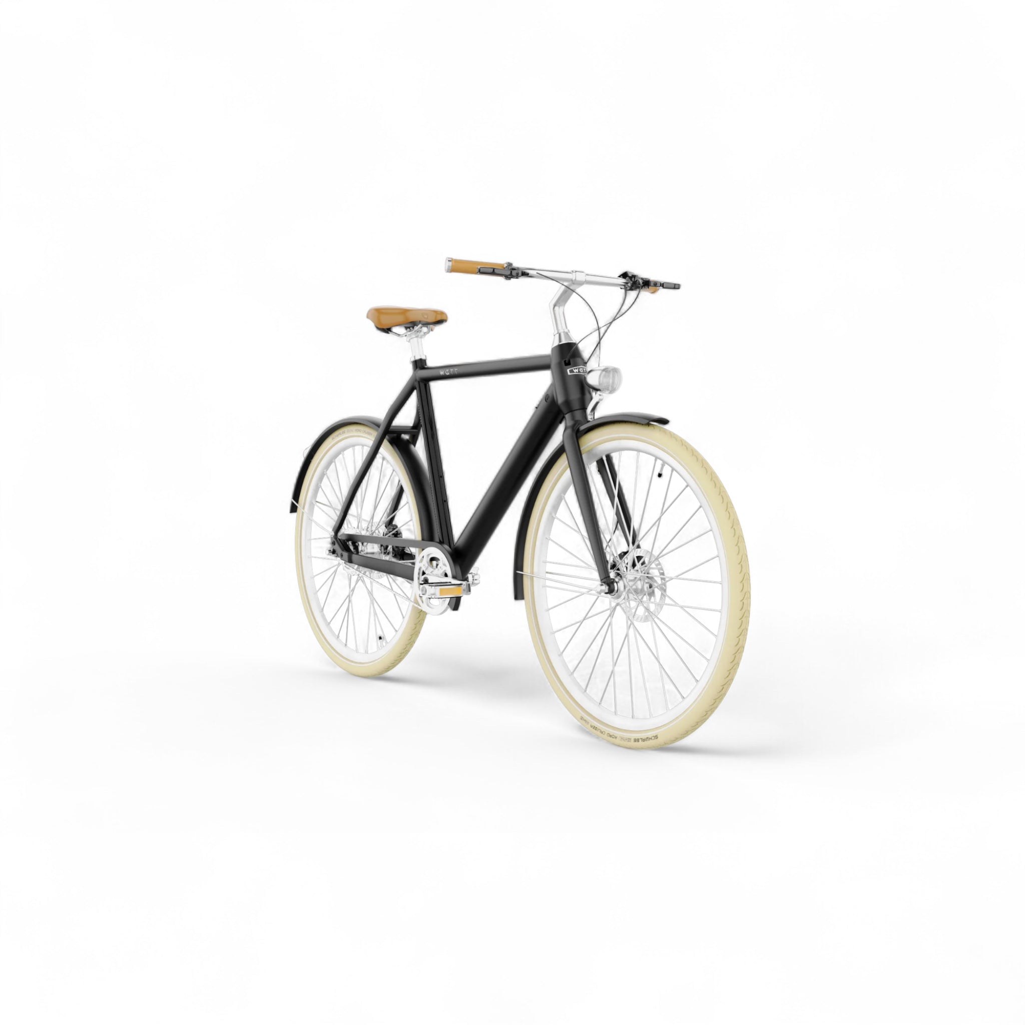 WATT E-bike Dublin – Elektrische Fiets – Zwart – Frame 54 cm – AE-trading