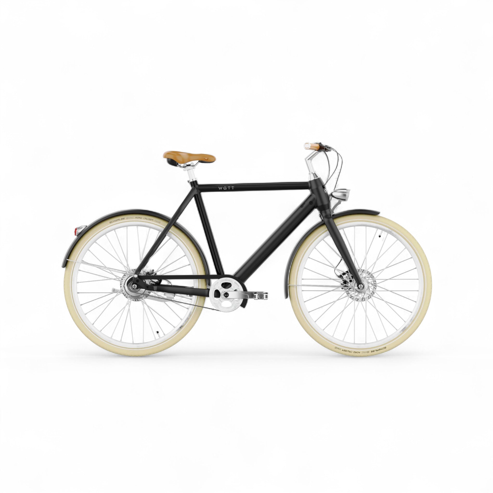 WATT E-bike Dublin – Elektrische Fiets – Zwart – Frame 59 cm – AE-trading