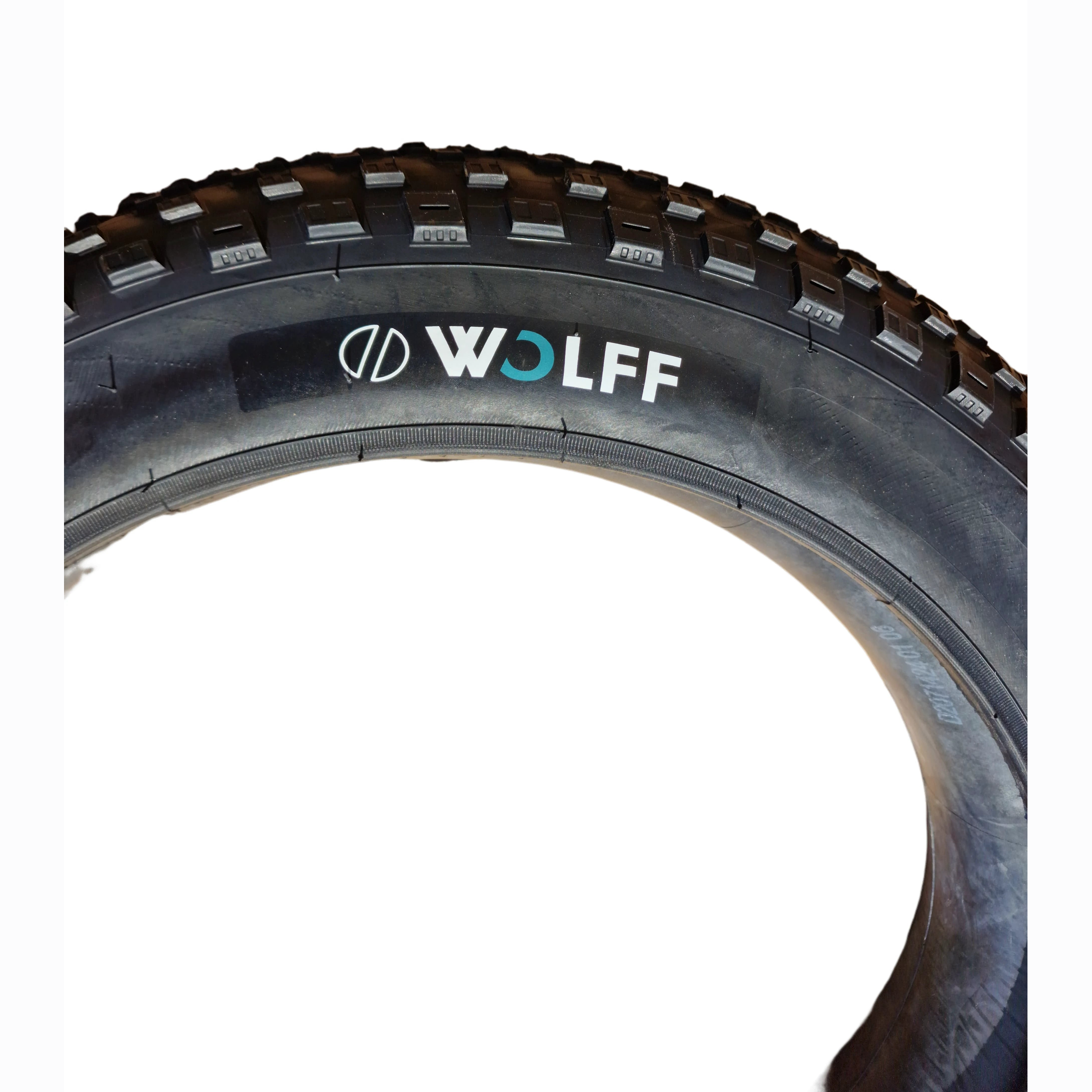 WOLFF Fatbike buitenband, zwart, 20x4.00, ETRTO 100-406, W2116 - AE-trading