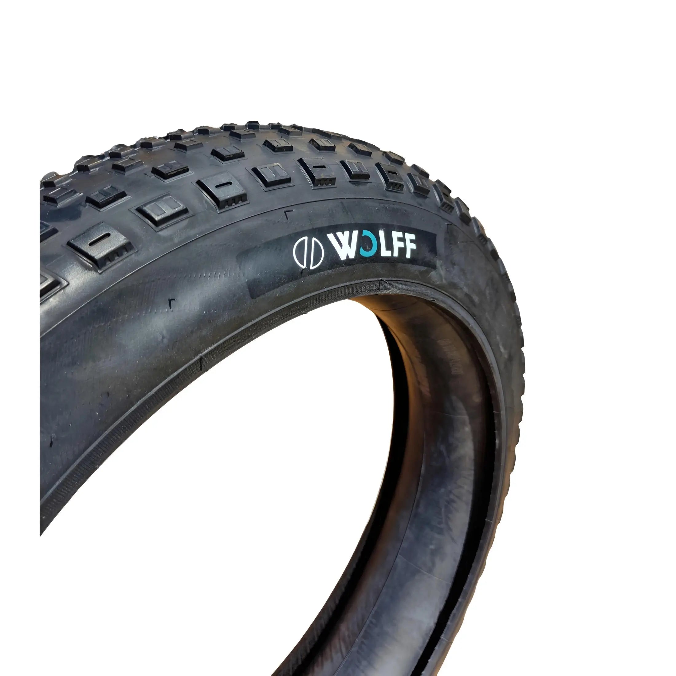 WOLFF Fatbike buitenband, zwart, 20x4.00, ETRTO 100-406, W2116 - AE-trading
