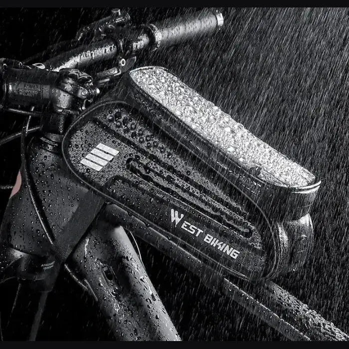 West Biking Frametas Fatbike fiets - Waterdichte Telefoonhouder - AE-trading